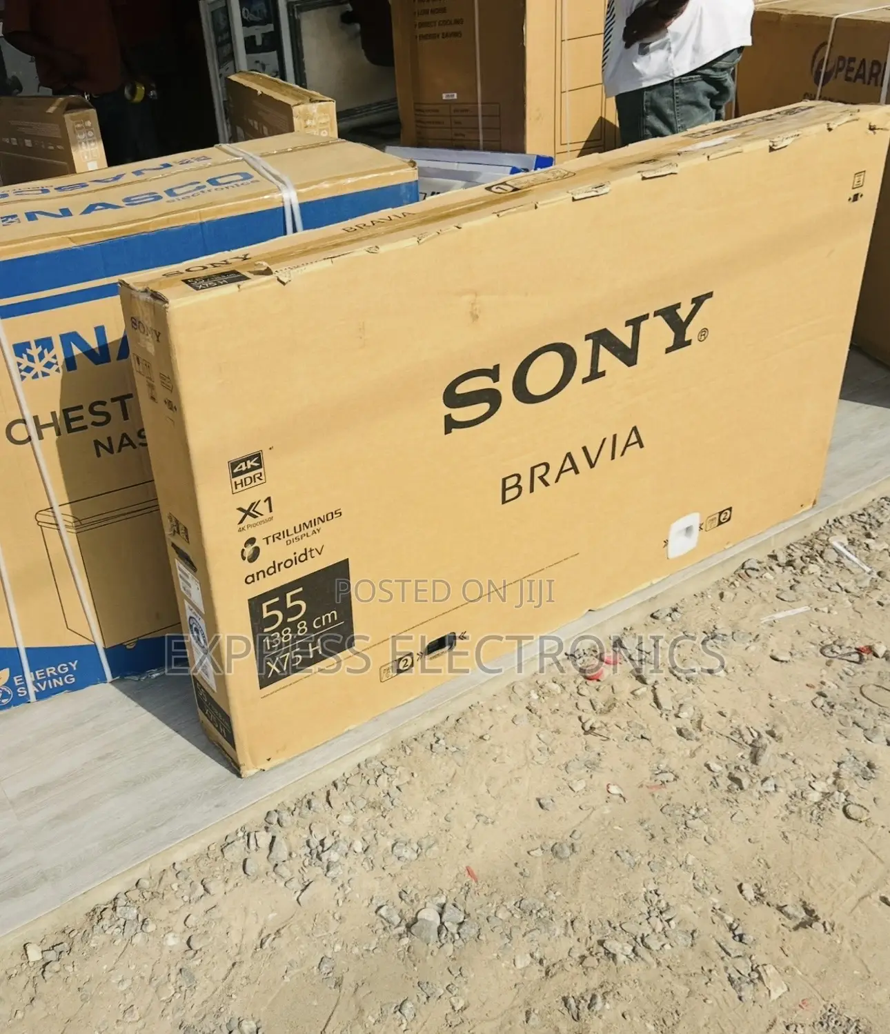 True Cinema Experience Sony 55x75h UHD Smart