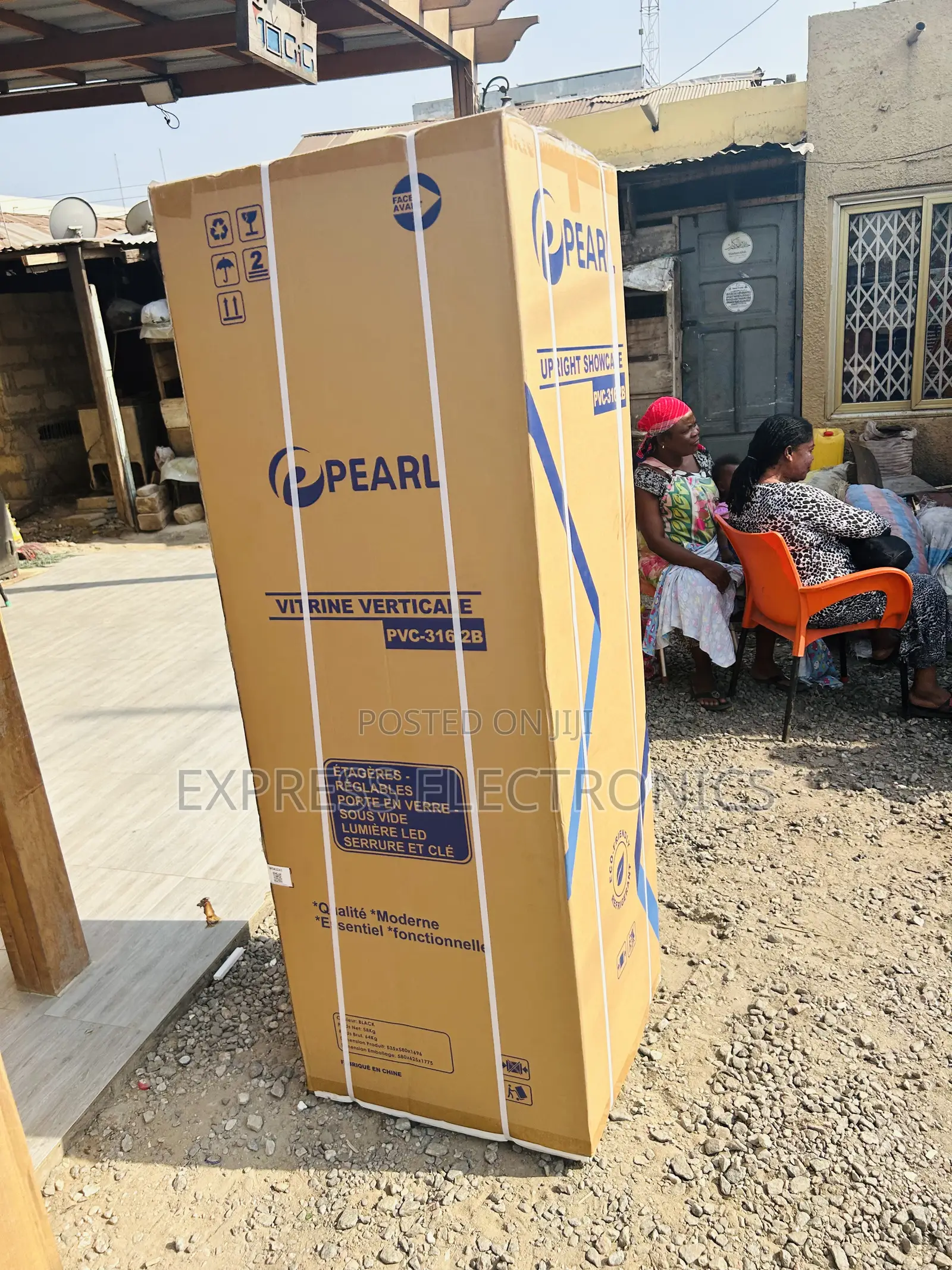 Shop From Us PVC-316-2b , 235L Display Fridge Pearl