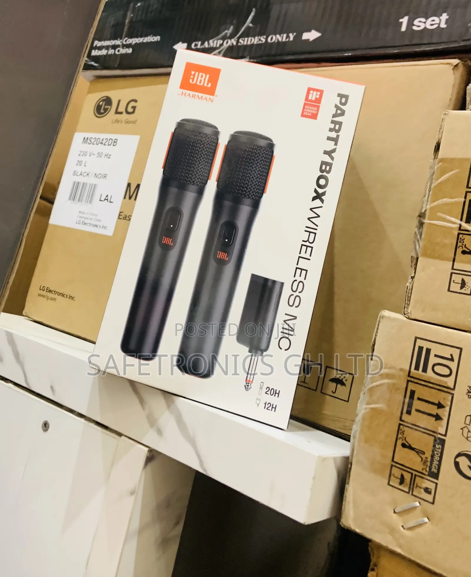 JBL Studiomic Pro 2 Set UHF Black Microphone