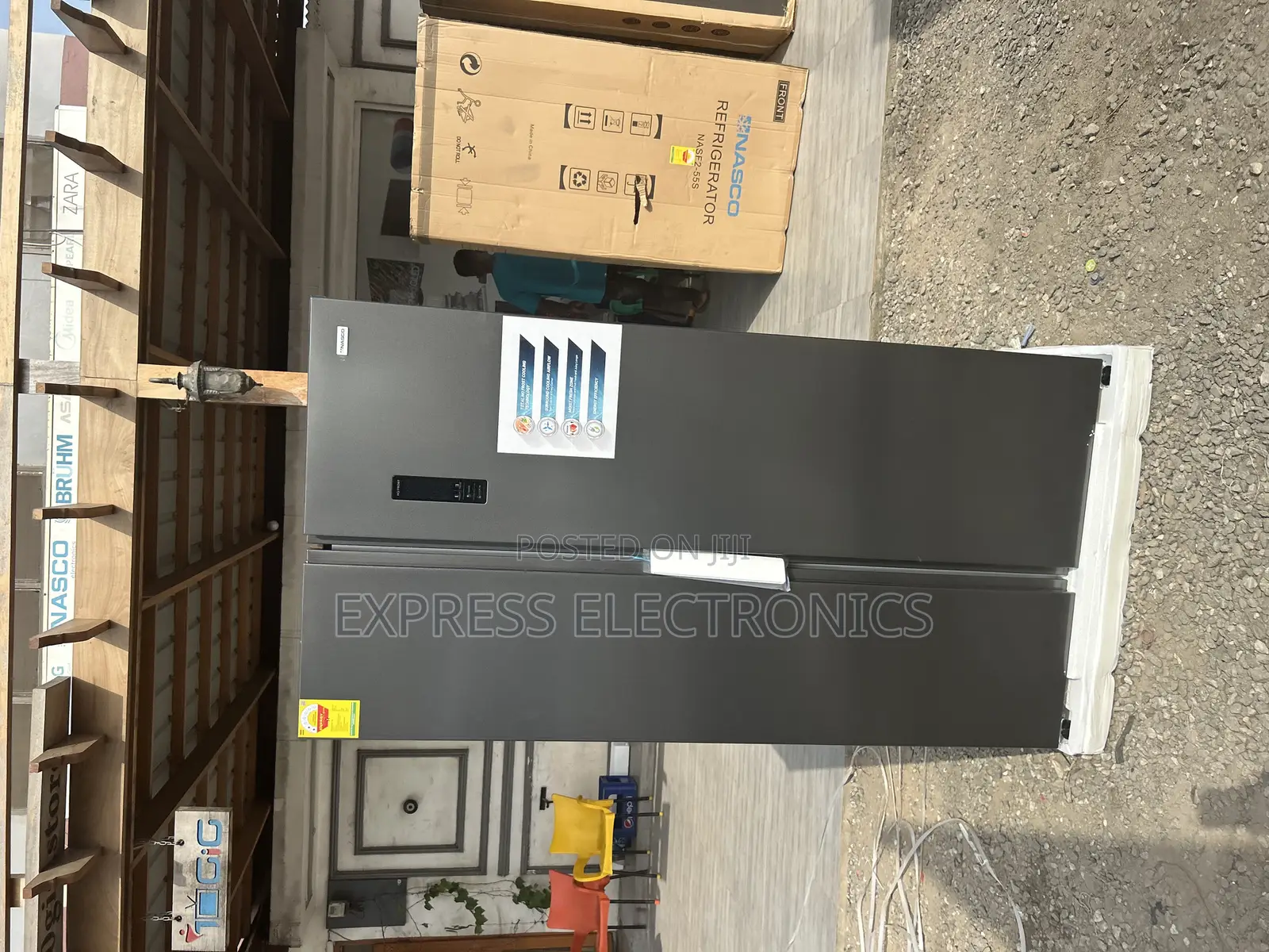 Nasco Refrigerator Double Door Side by Side