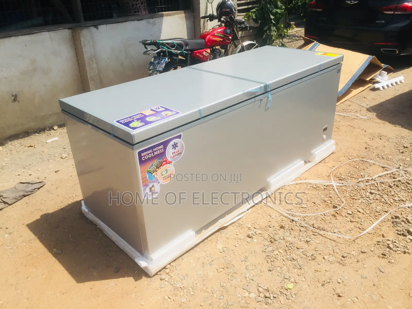 Sizeable New Nasco 800 Liters Double Door Chest Freezer