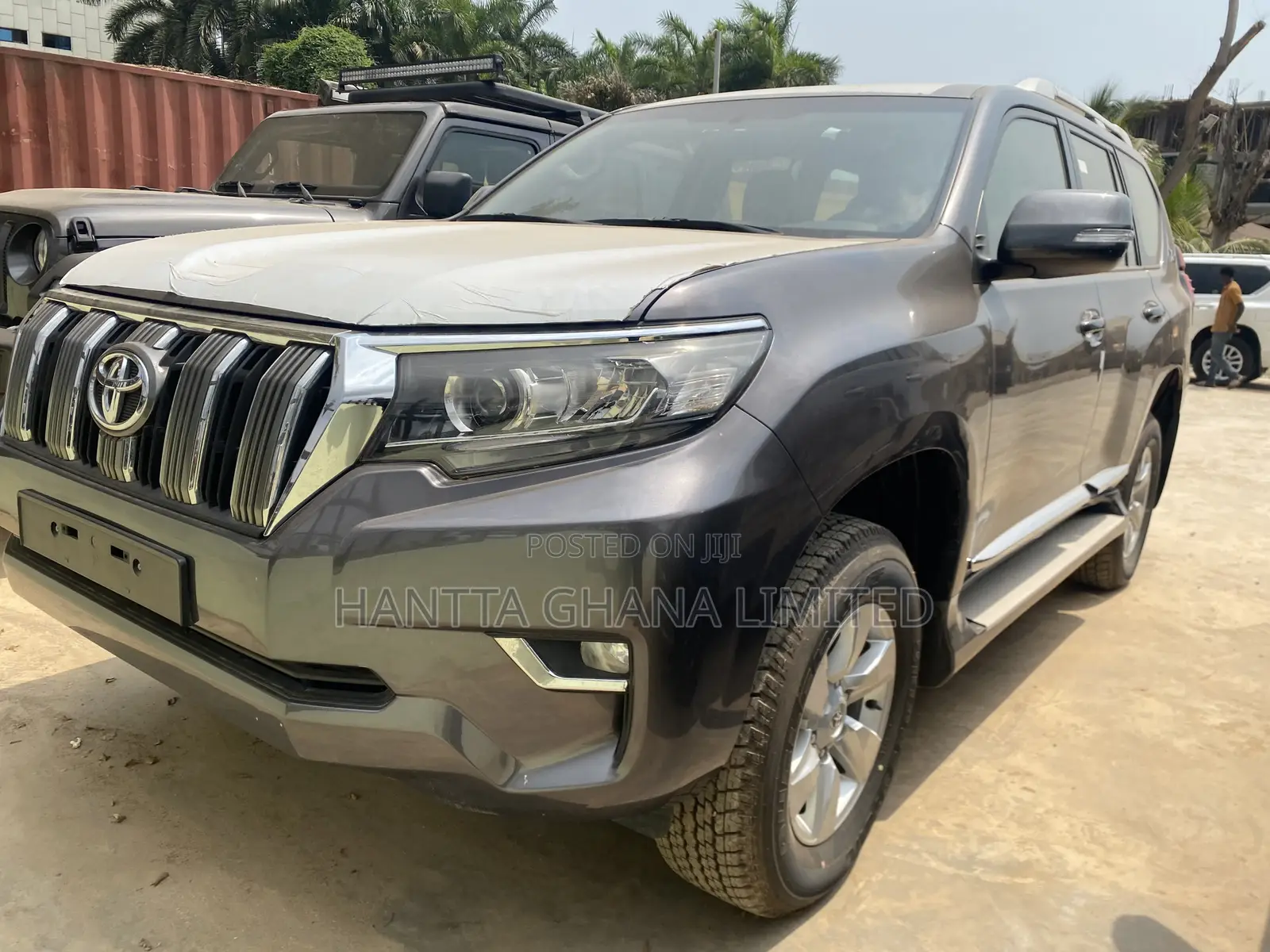 New Toyota Land Cruiser Prado 2022 Gray