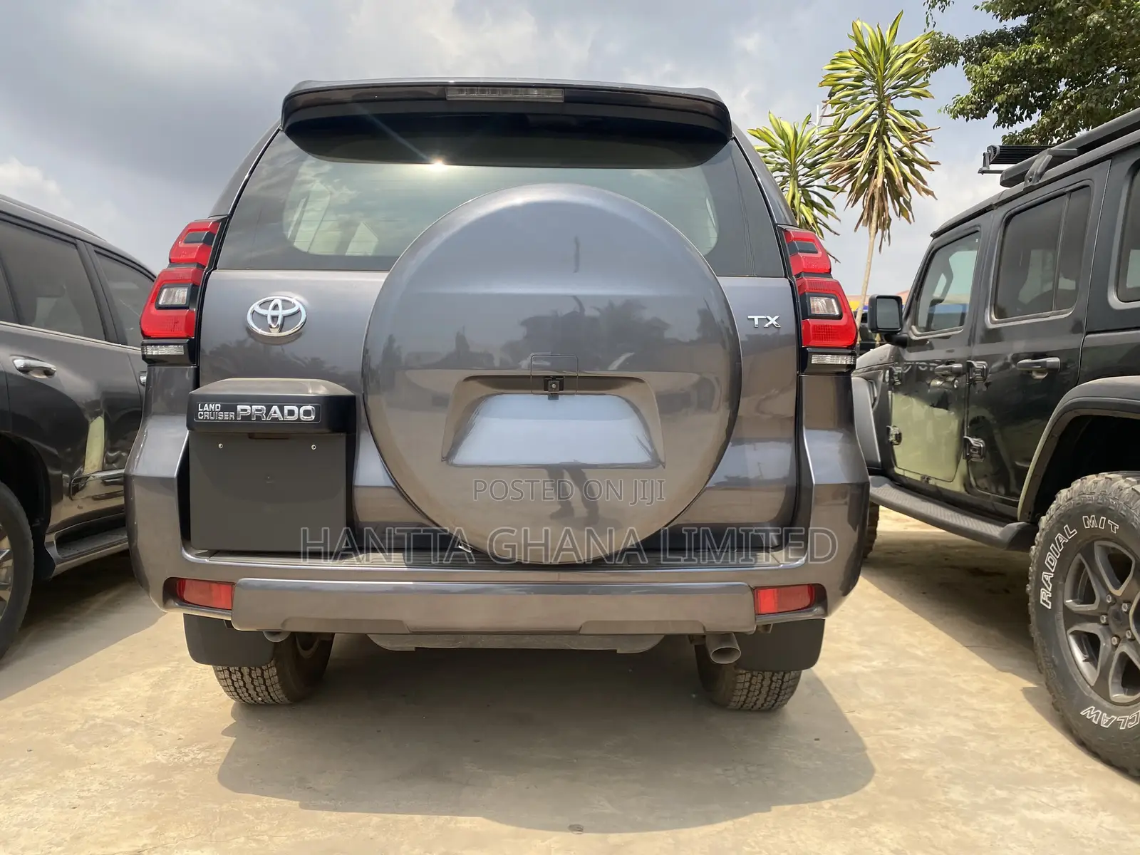 New Toyota Land Cruiser Prado 2022 Gray