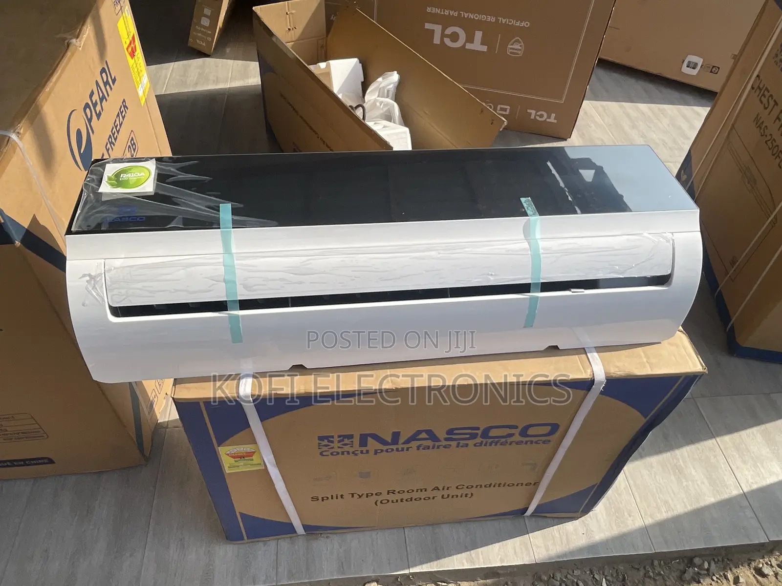 Fast Cooling Nasco AC 2.0 HP Mirror Black BTU18000