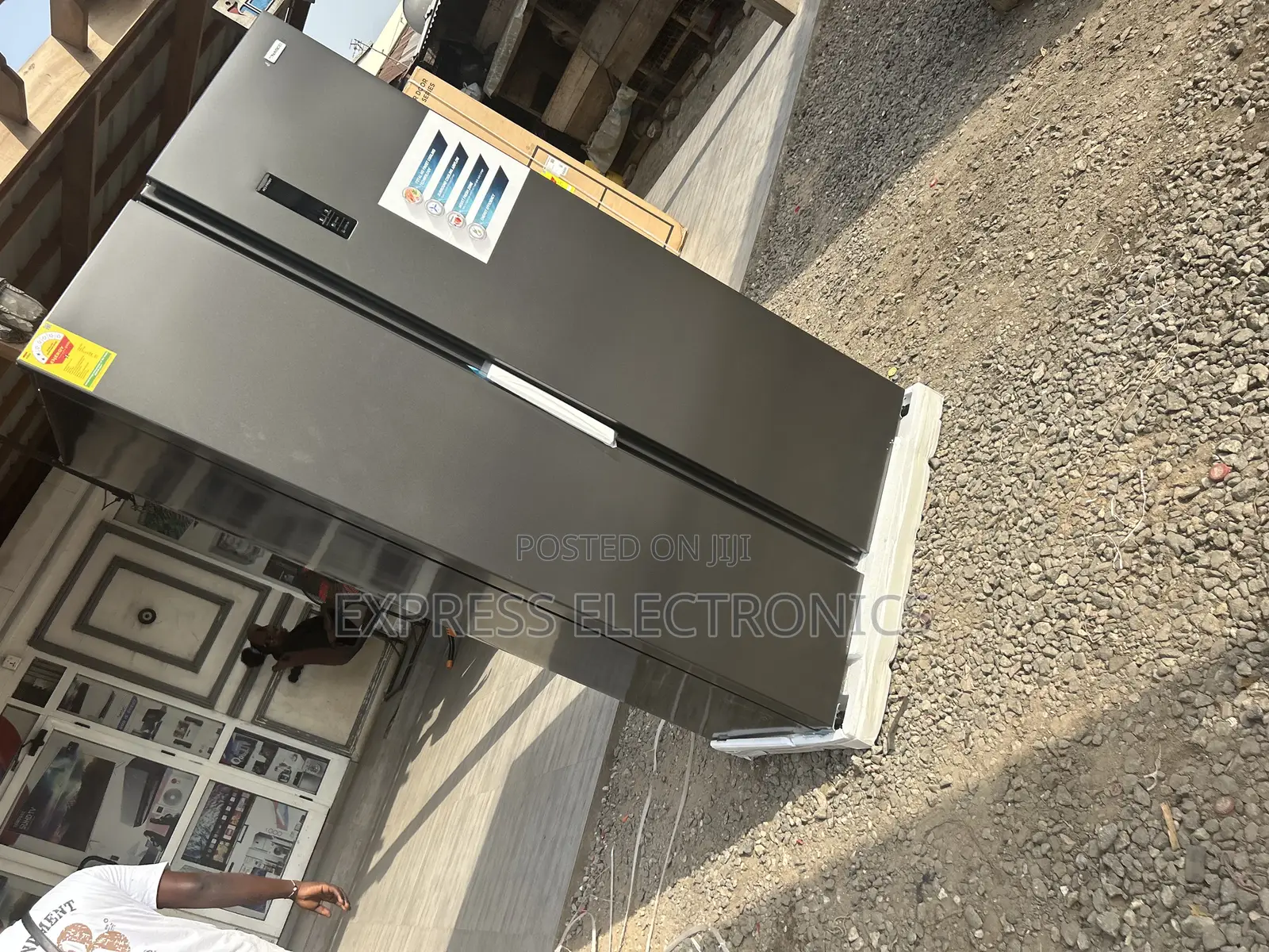 Double Door Fridge Nasco 600L Side by Side