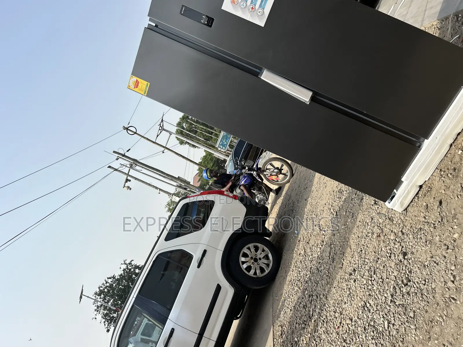 Auto Defrost Double Door Side by Side Fridge Nasco
