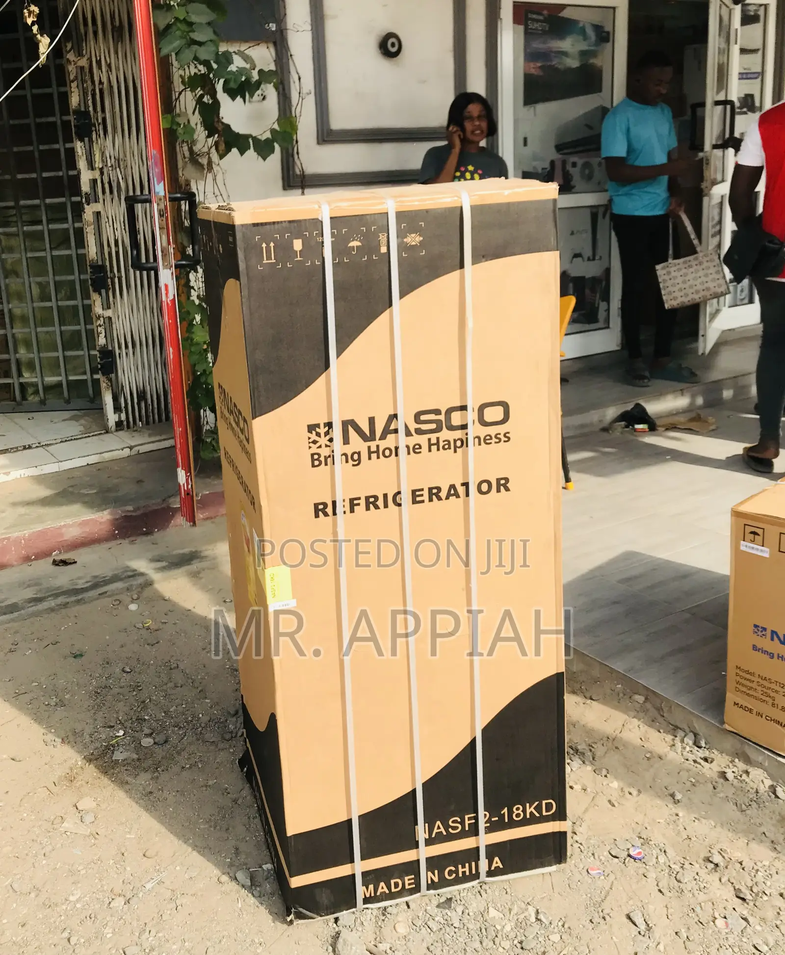 Direct Cooling Nasco Nasf2-18kd 2 Door Refrigerator.