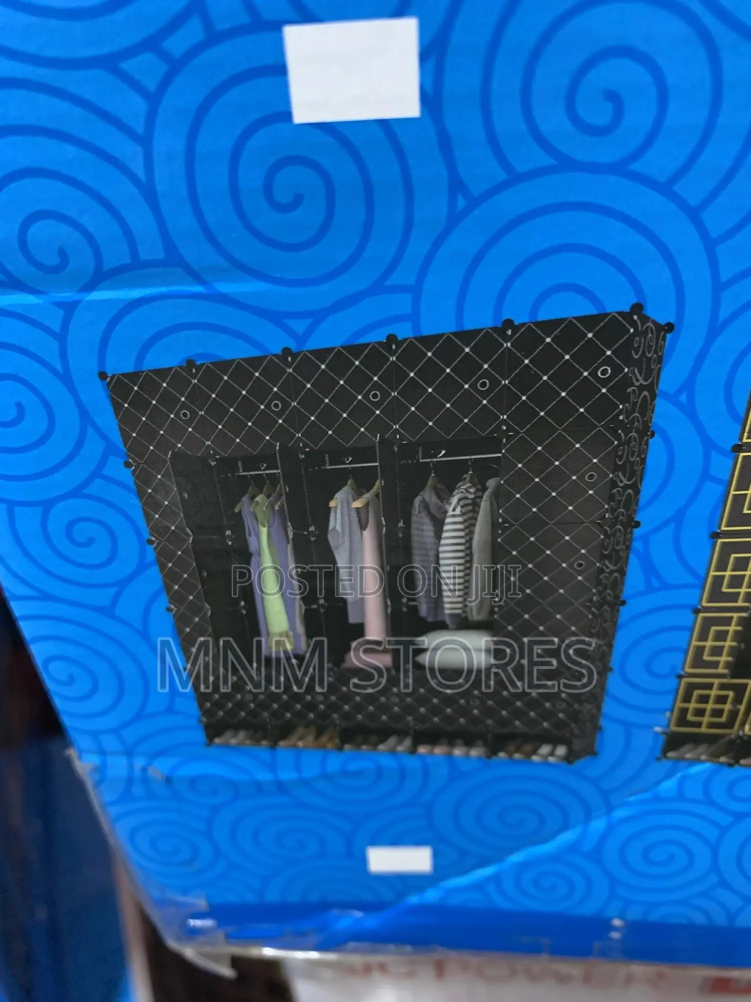 25 Cubes Plastic Wardrobe+ Shoe Rack