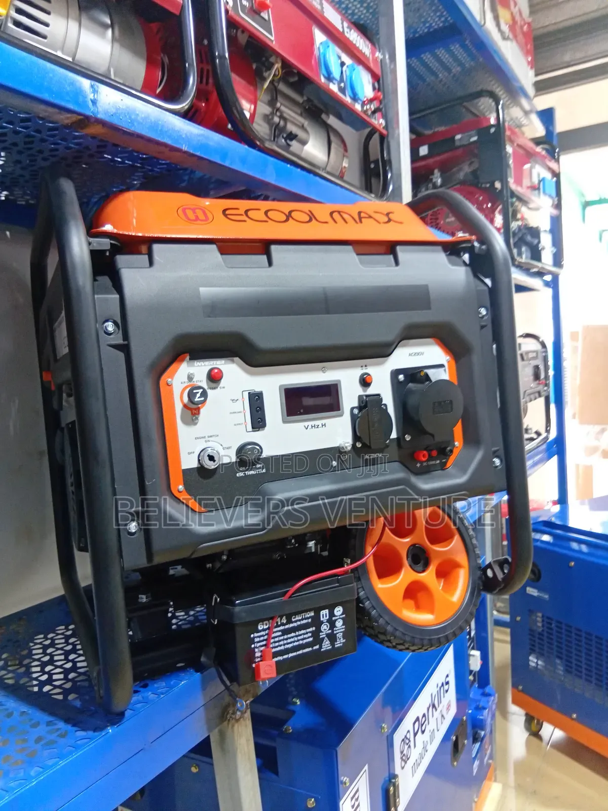 16000watt Ecoolmax Inverter Generator Pull Start Generator