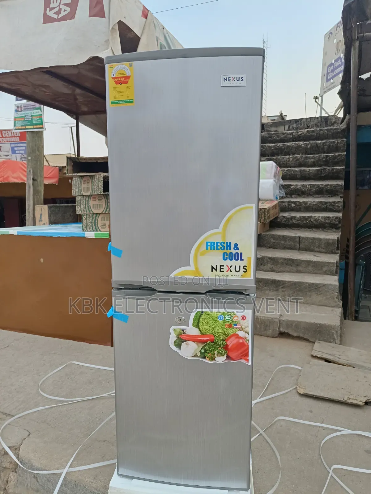 Nexus 140liter Double Door Refrigerator