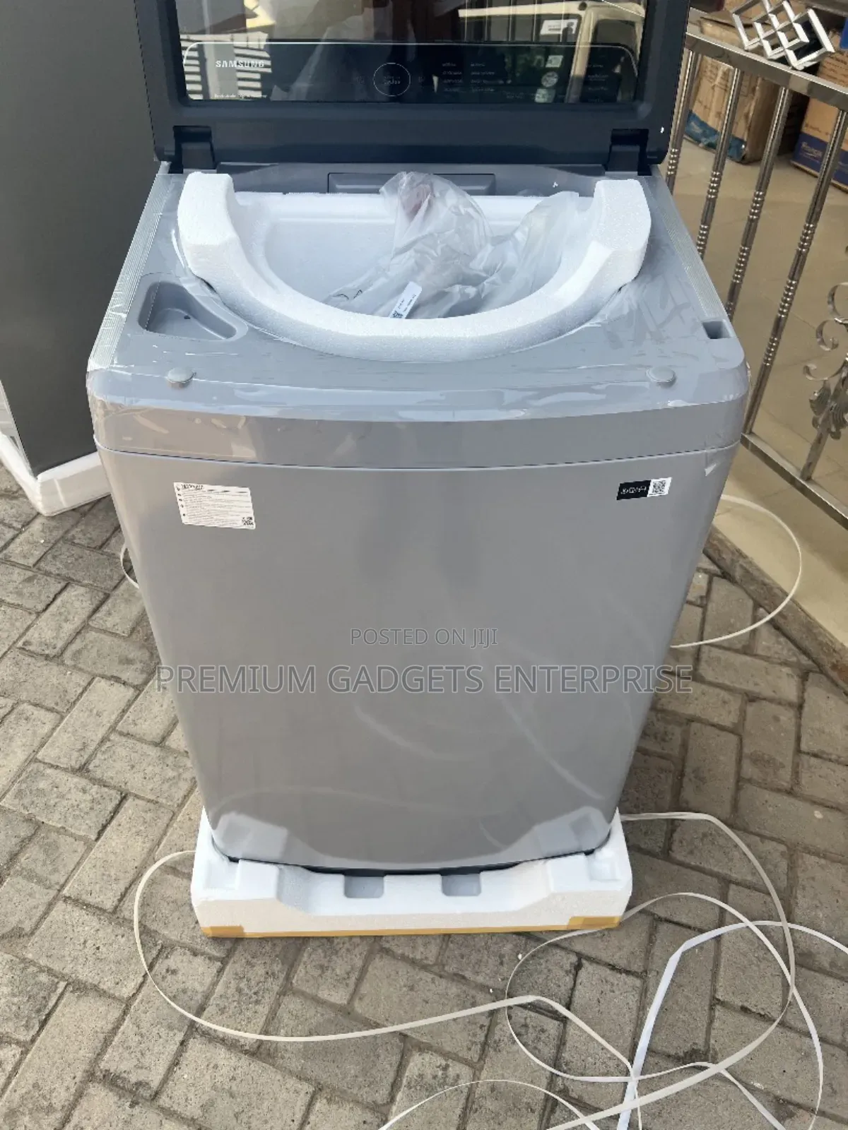 Eco Drum Clean 13kg Samsung Inverter Wa13cg5441bynq Washer