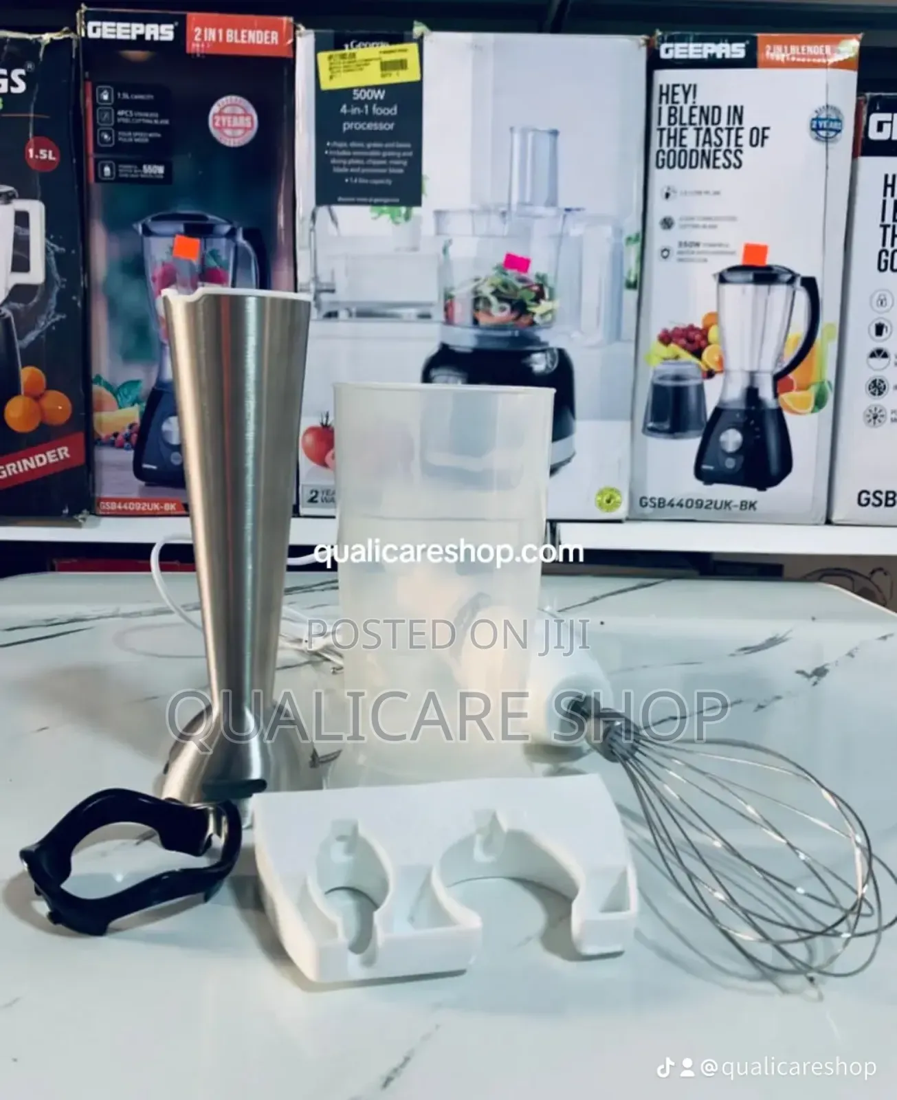 Hand Blender Set - Quigg