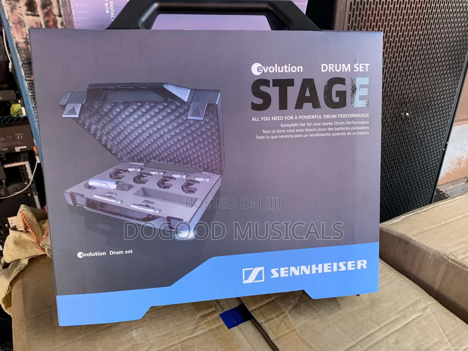 Sennheiser E-602-Ii 7-Pieces Drum Microphone
