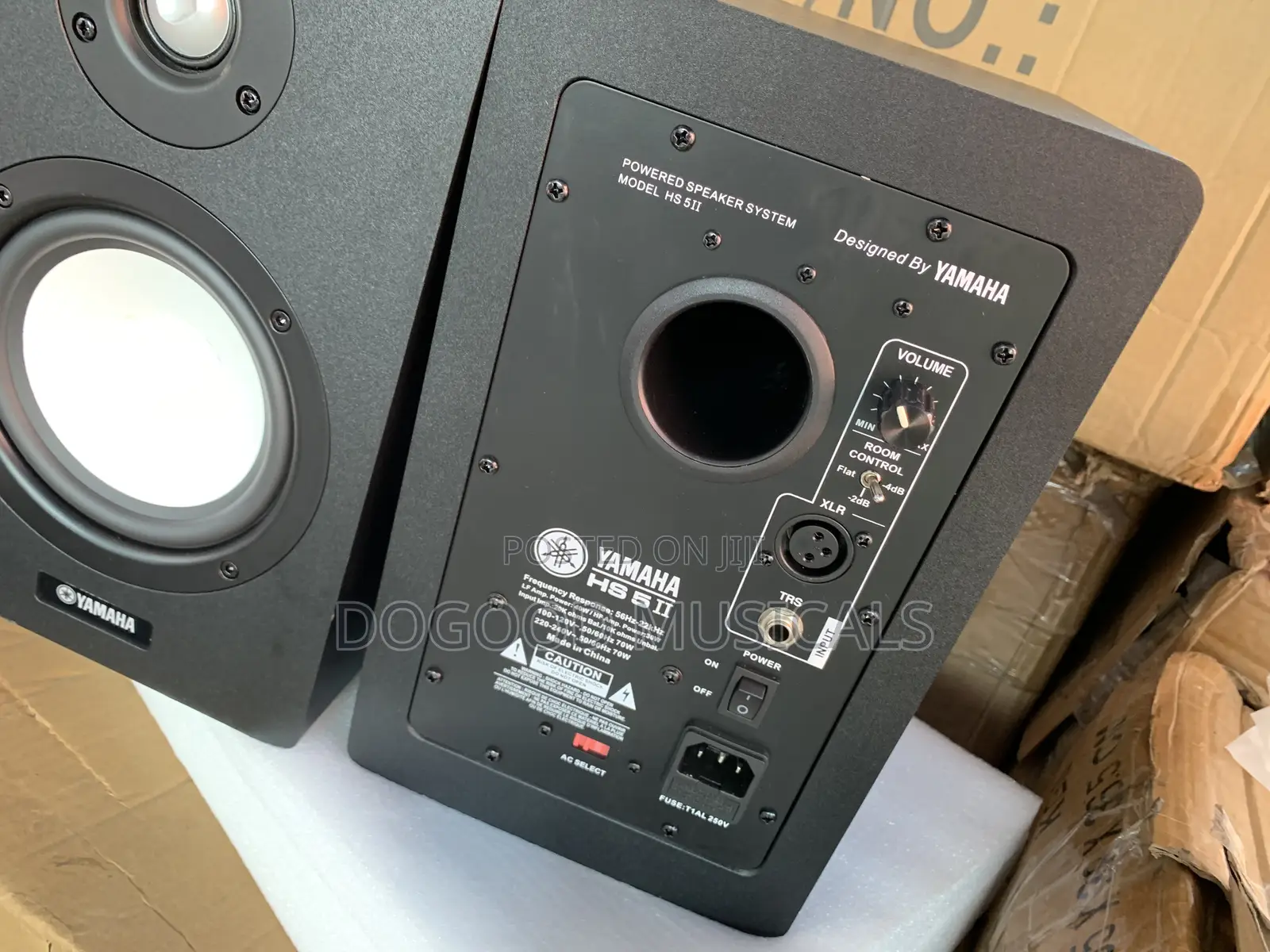 Yamaha Hs-5ii 2-Way 70w Bass Studio Monitors