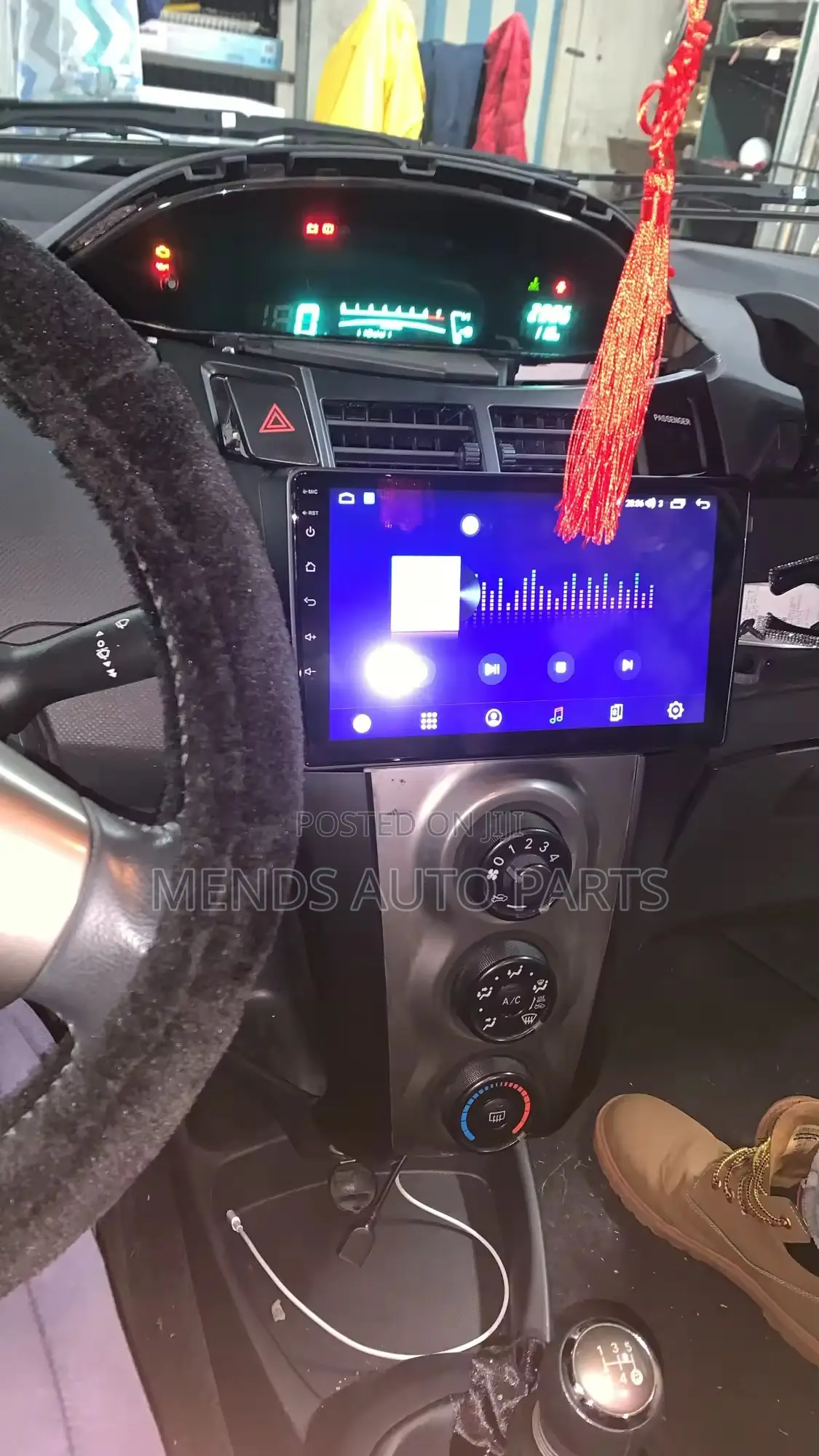 Toyota Vitz Android Video Car Tape System