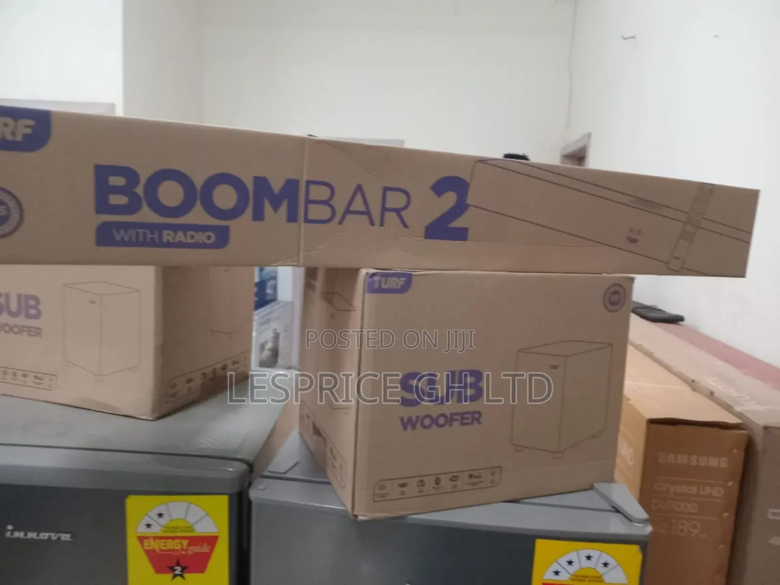 Boombar Bluetooth Soundbar Woofer - Powerful Sound!