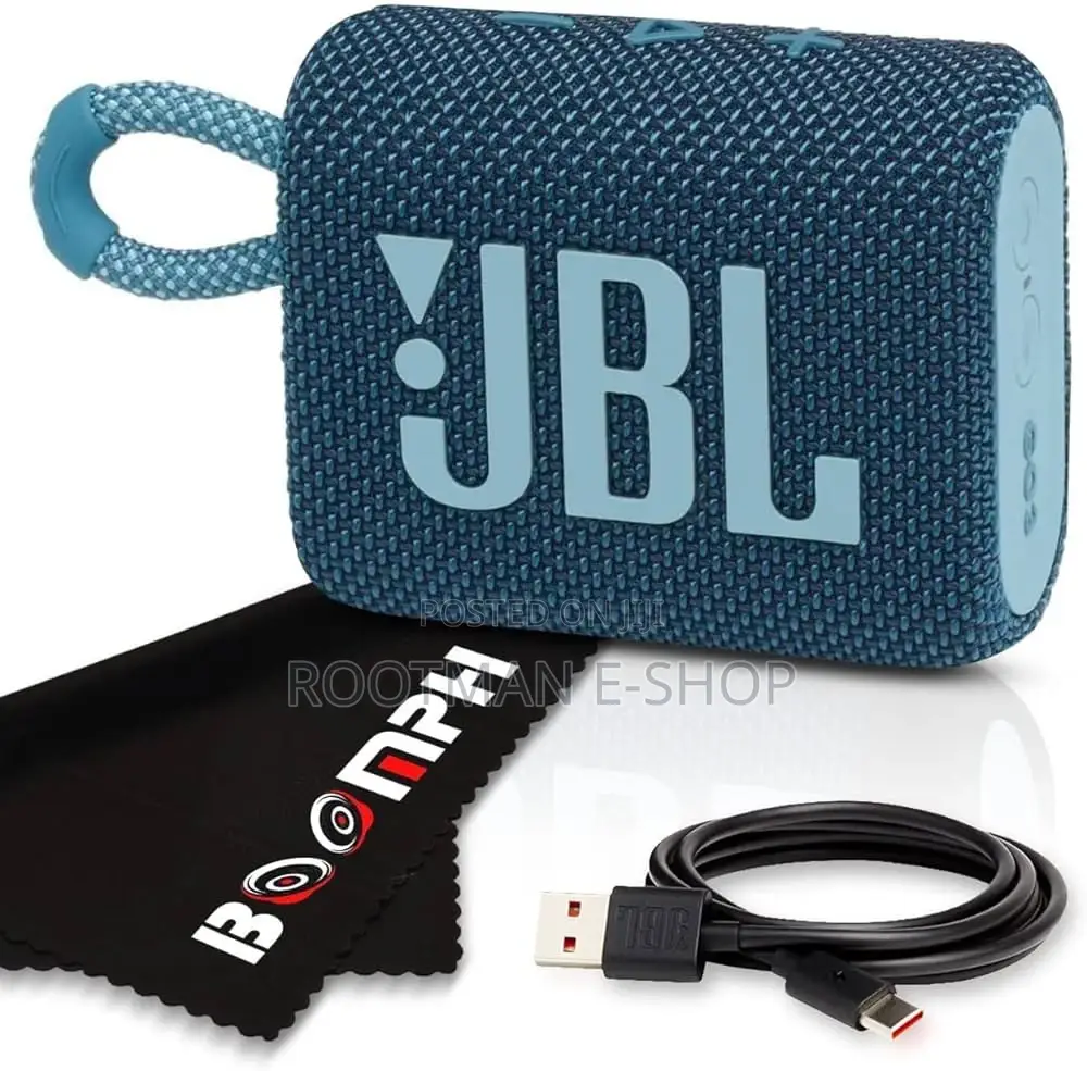 JBL Go 3 -Portable Bluetooth Waterproof/Dustproof, Keychain