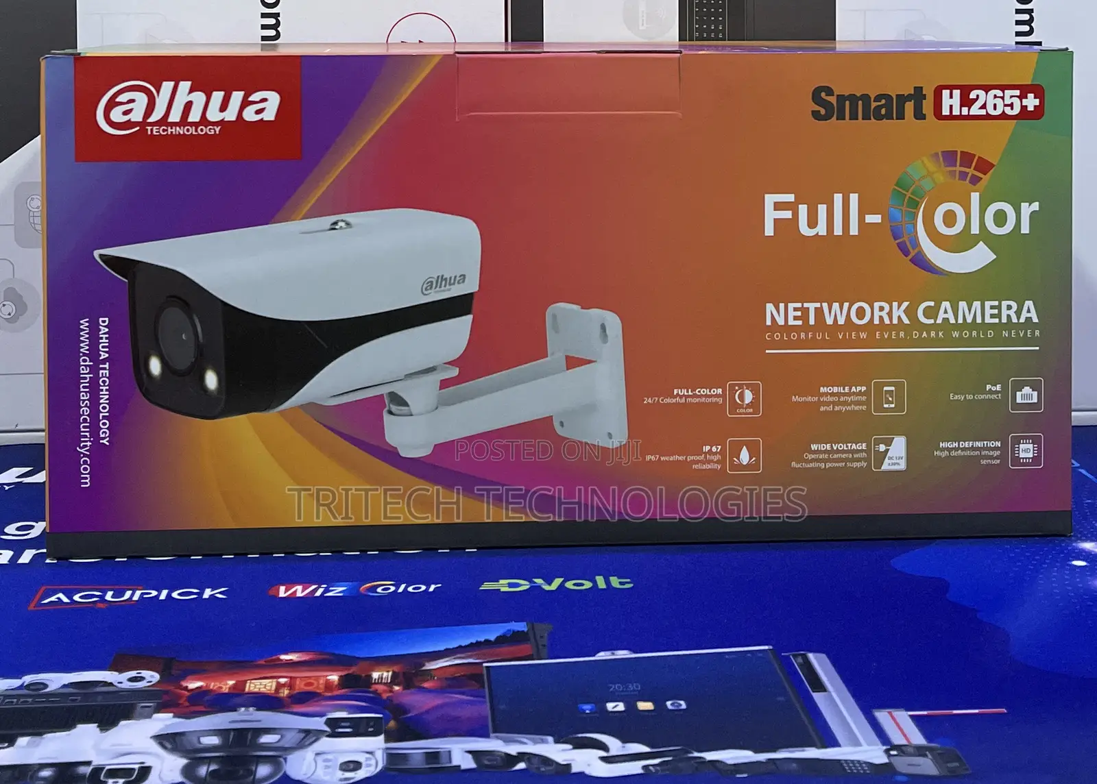 Dahua Ip 4mp Full-Color Fixed-Focal Hfw2439mp-as-Led-B-S2