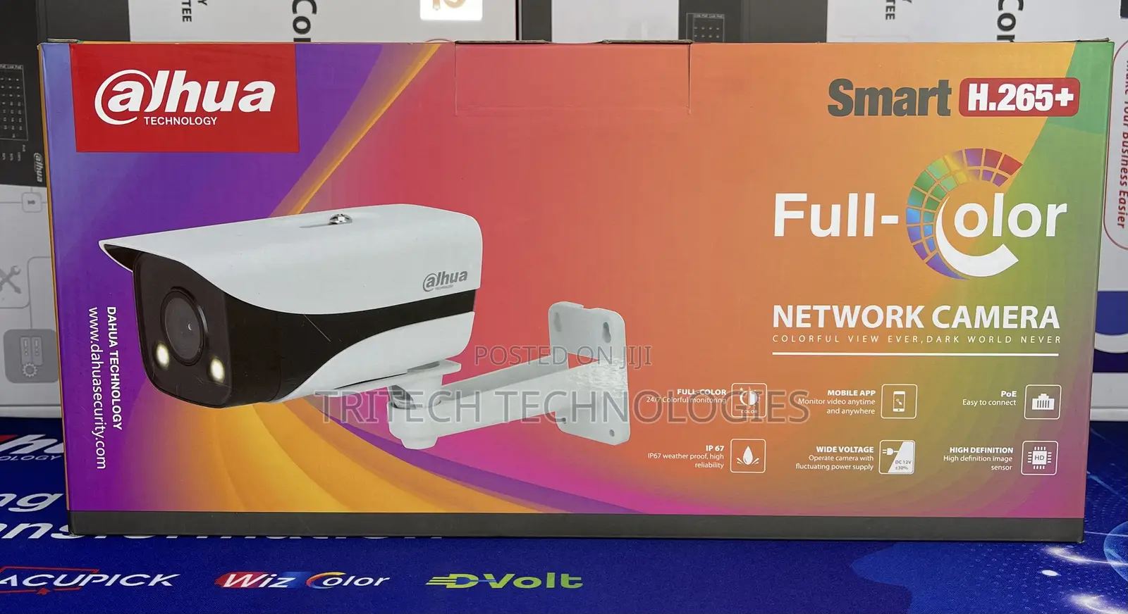 Dahua Ip 4mp Full-Color Fixed-Focal Hfw2439mp-as-Led-B-S2