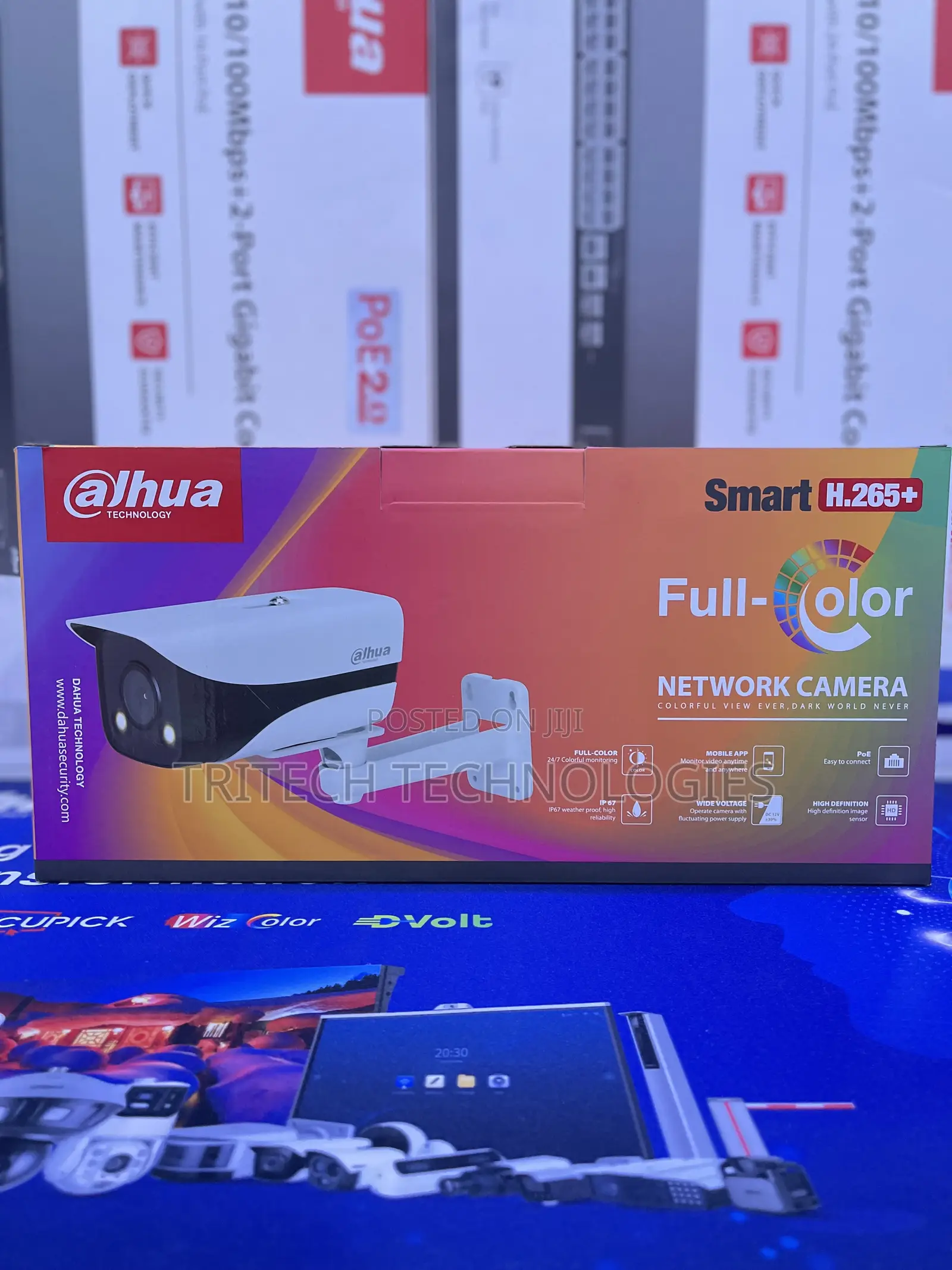 Dahua Ip 4mp Full-Color Fixed-Focal Hfw2439mp-as-Led-B-S2