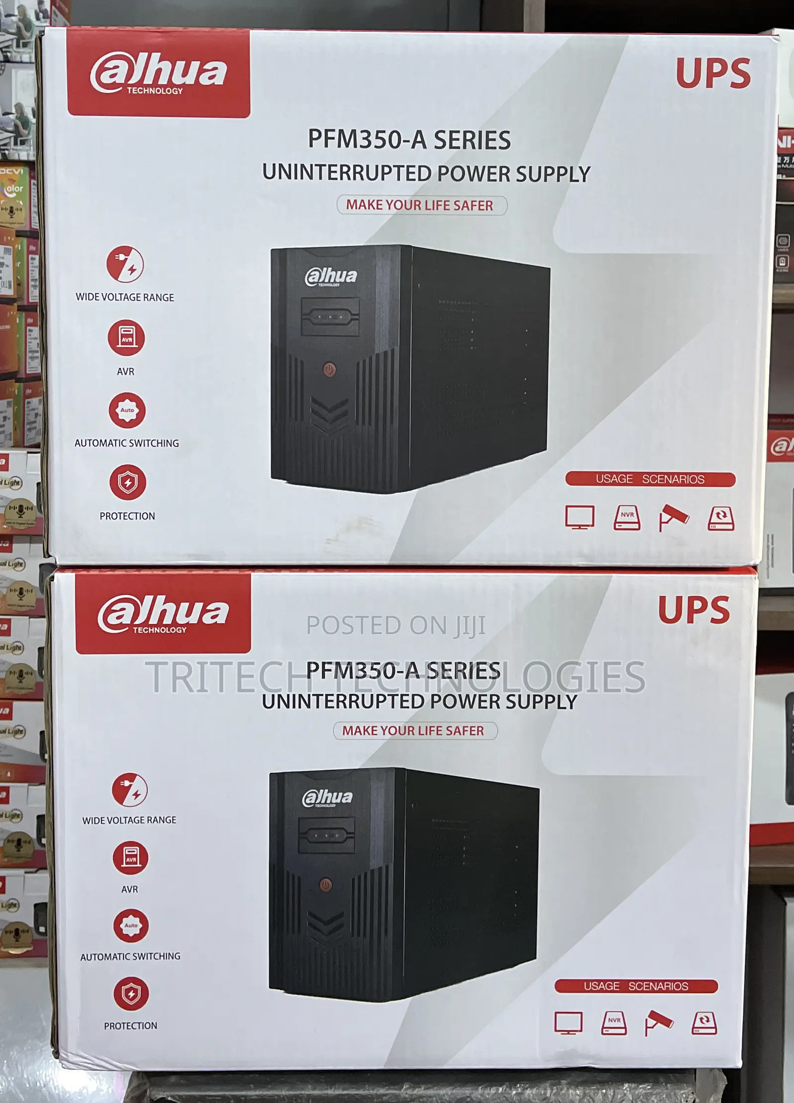 Ups 1200va/720w Dahua Inbuilt Automatic Voltage Regulator