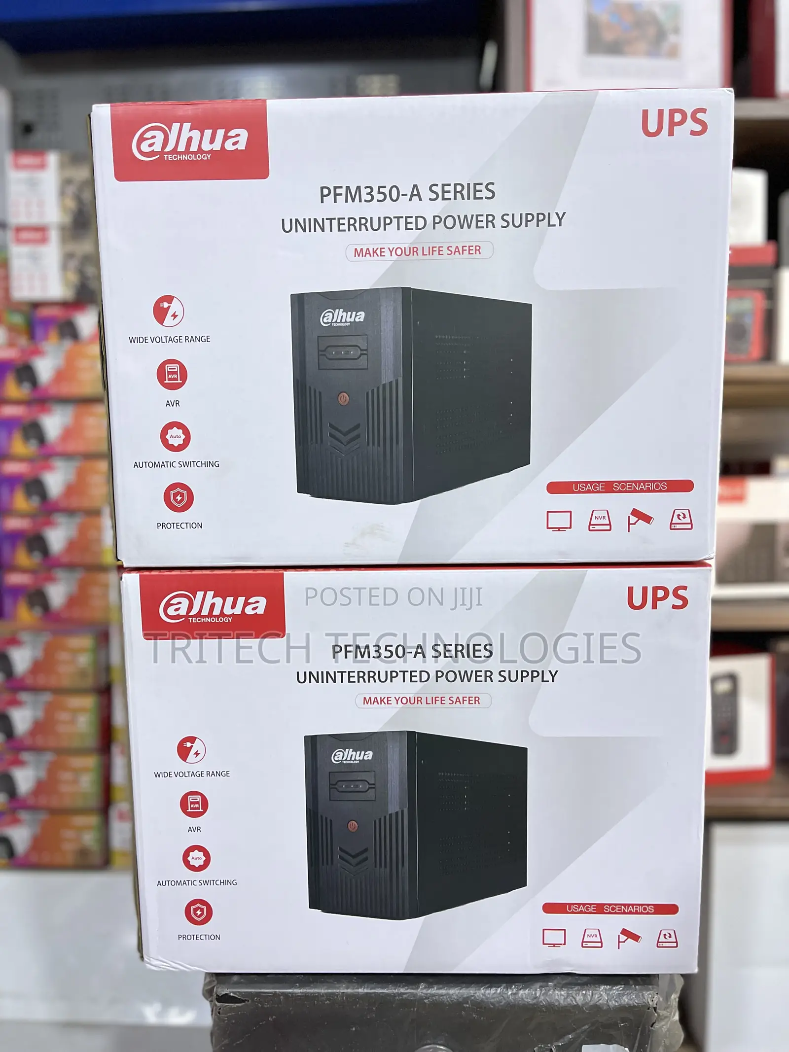 Ups 1200va/720w Dahua Inbuilt Automatic Voltage Regulator