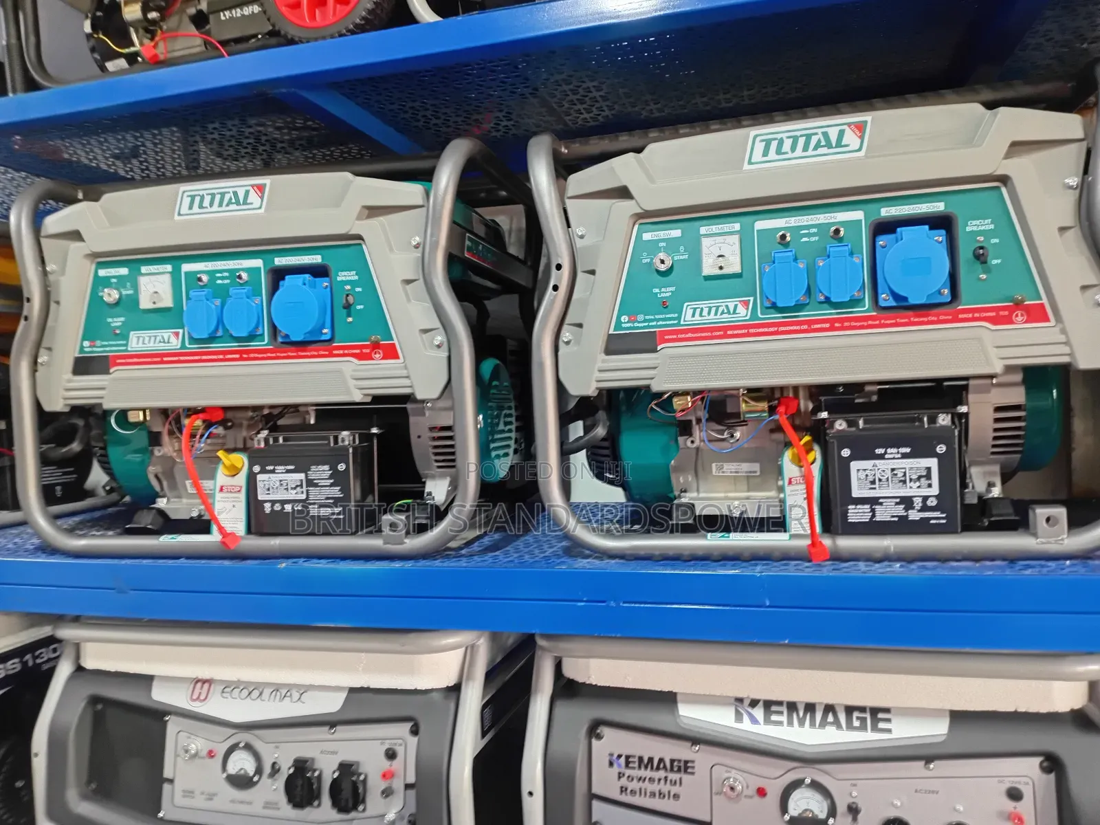 Total Generator Petrol Silent 12kva Generator 14000watt Best