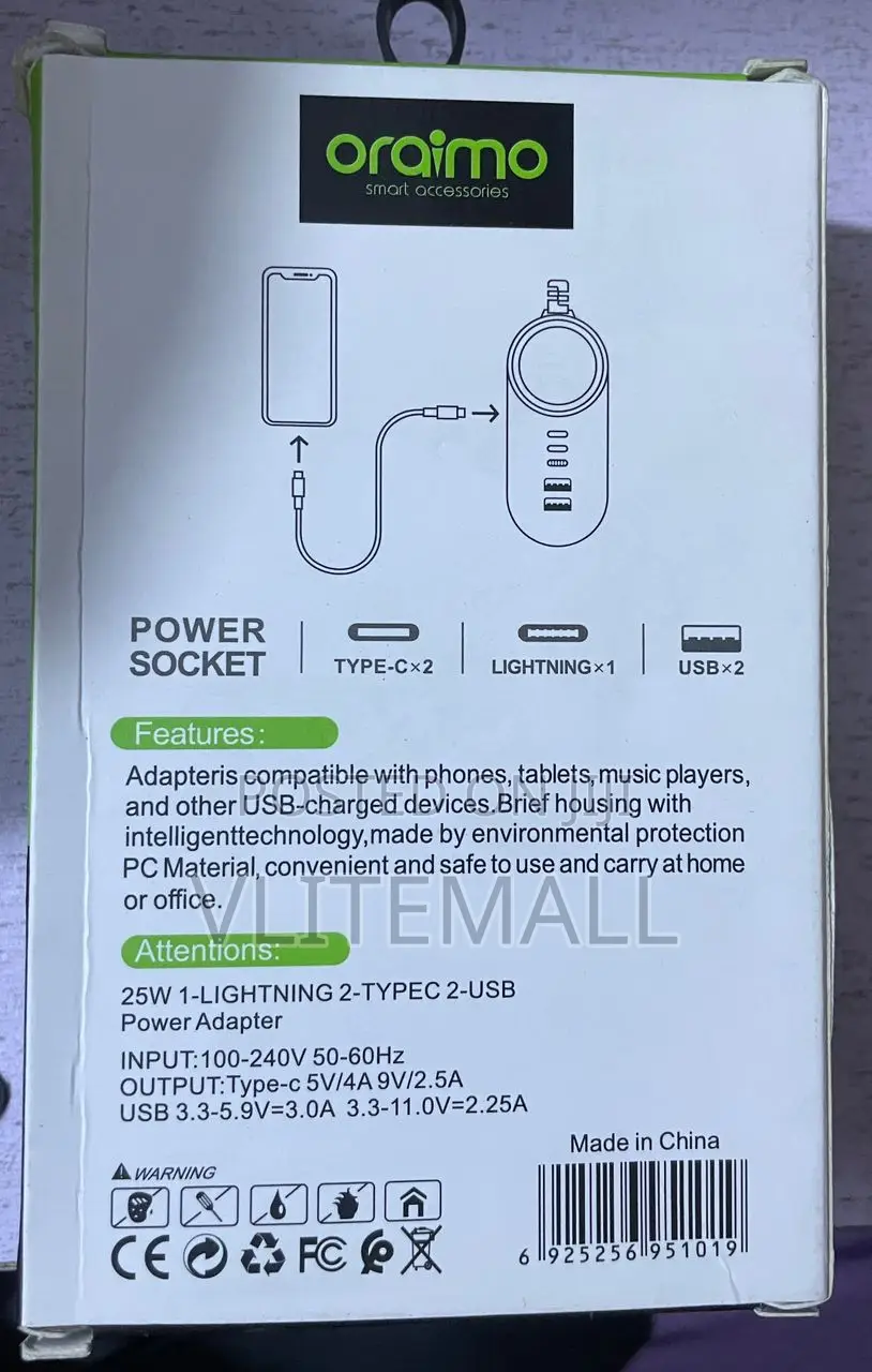 Oraima Adapter Travel