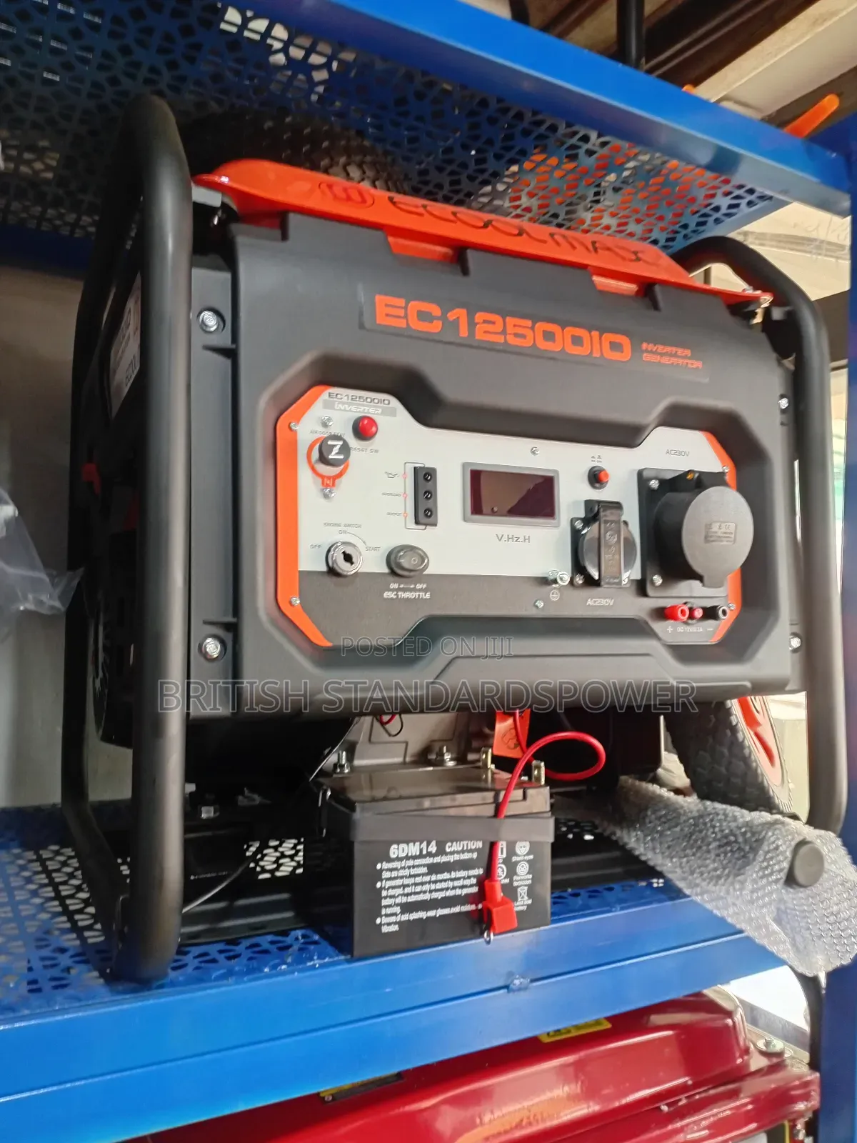 14kva Ecoolmax Inventer Petrol Key and Pull Start Generator
