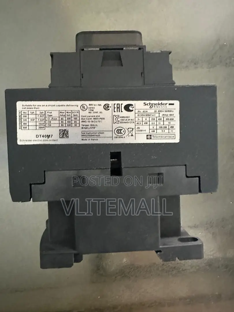 Schneider Contactor Lc1dt40