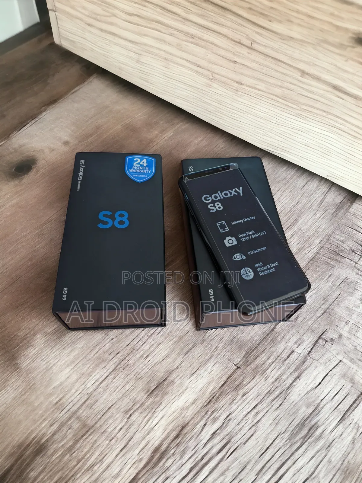 New Samsung Galaxy S8 64 GB Black