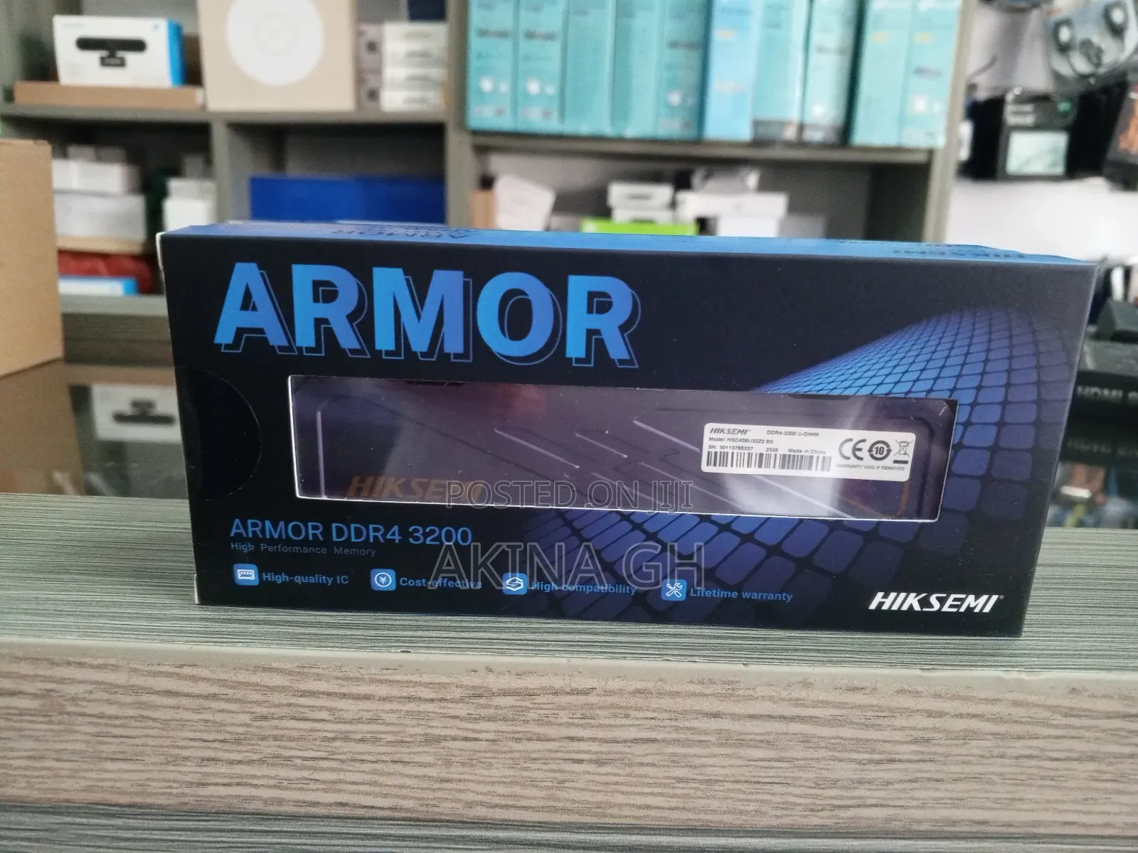 Hikvision Armor Ddr4 3200 8gb Desktop Gaming Ram