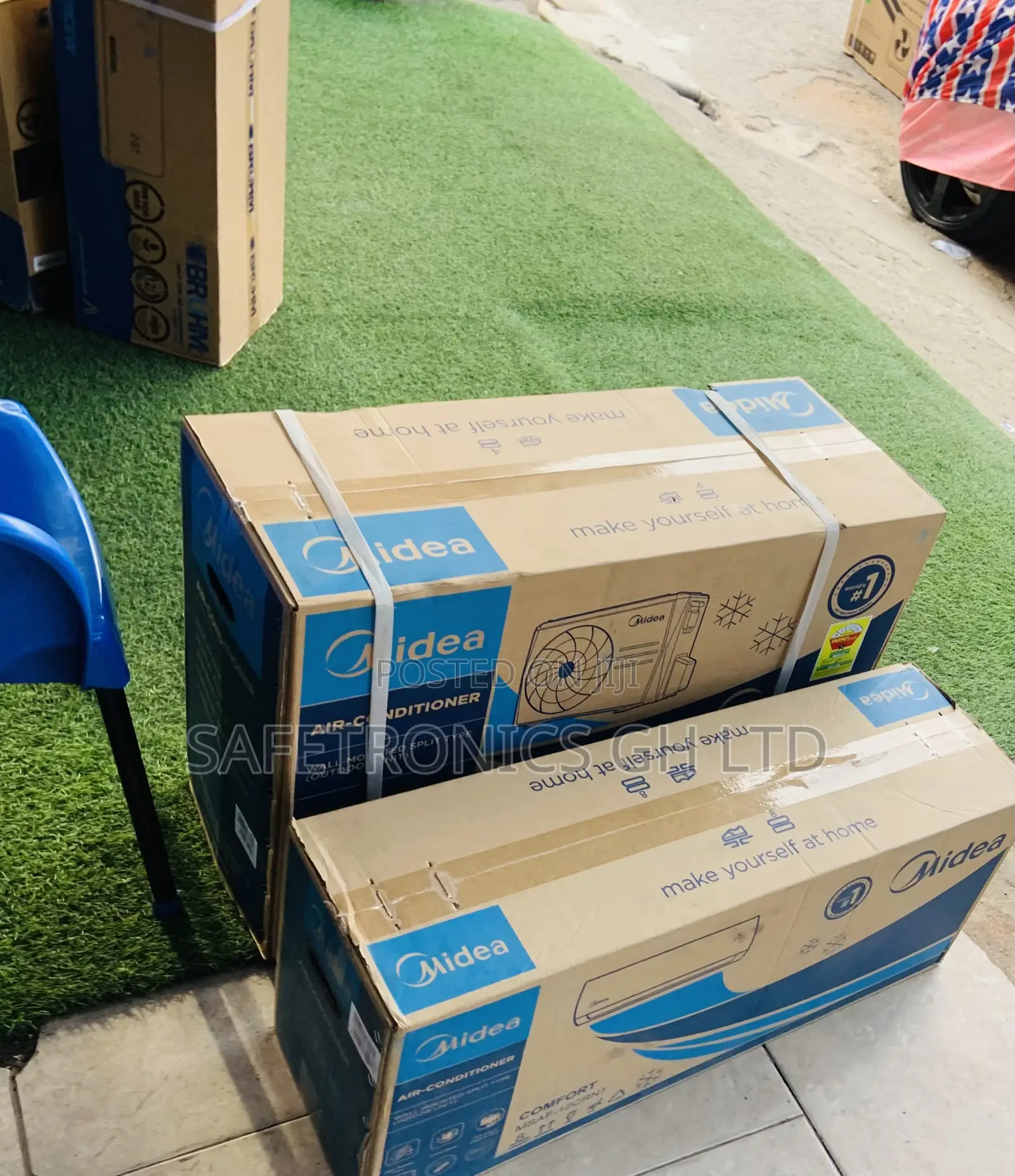 Original Midea Freshflow 1.5 HP R410 Gas White AC