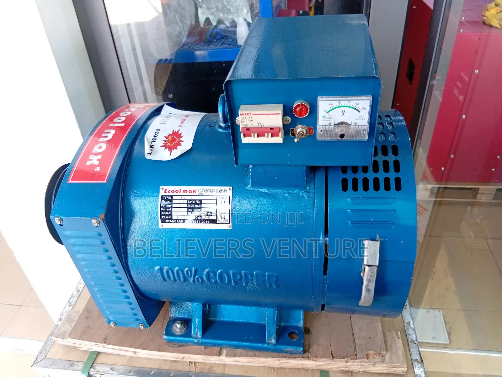 Powerful Ecoolmax A.C Synchronous Alternator