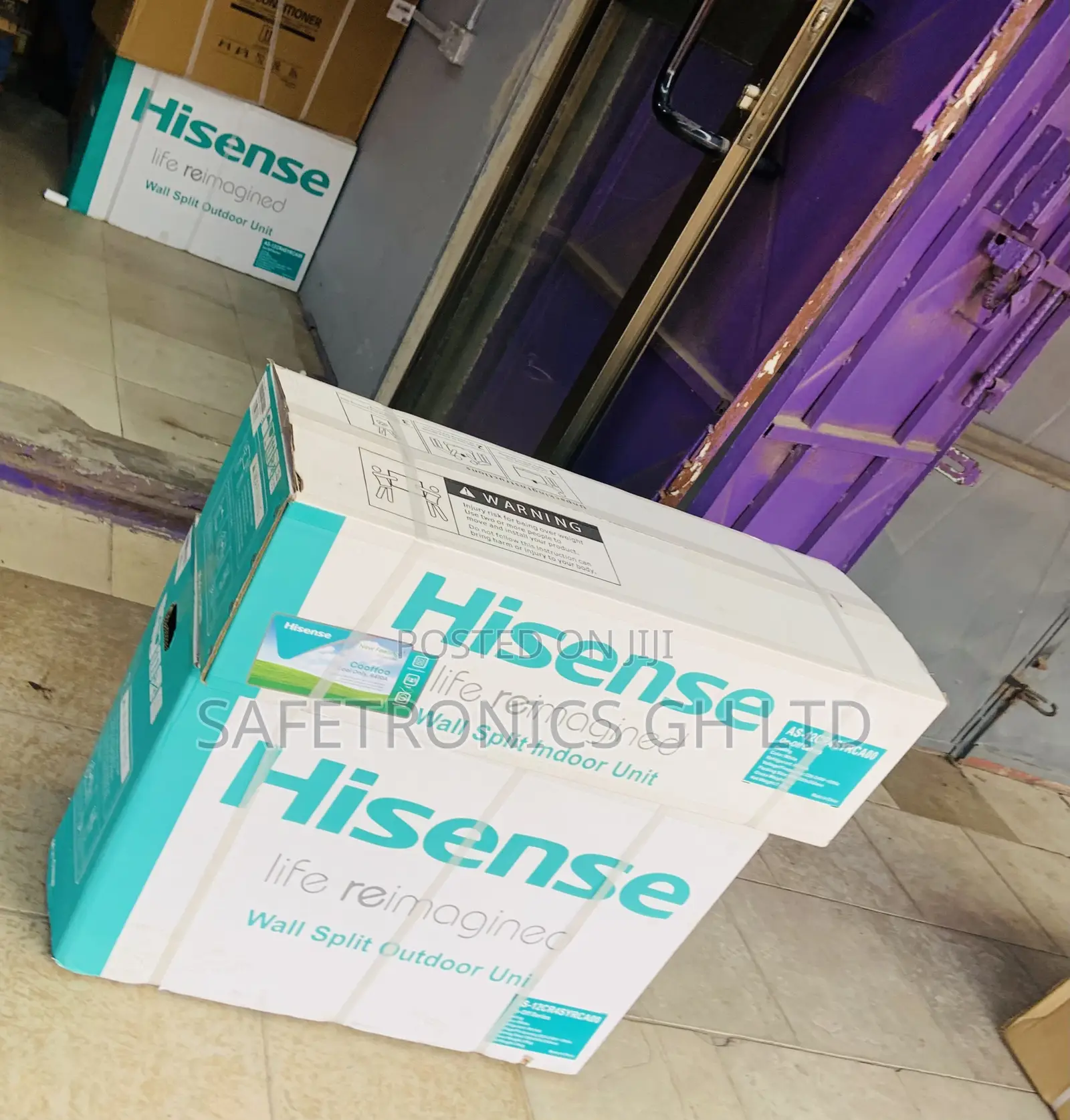Coolwave 2.0 Horsepower Split Hisense White Ac