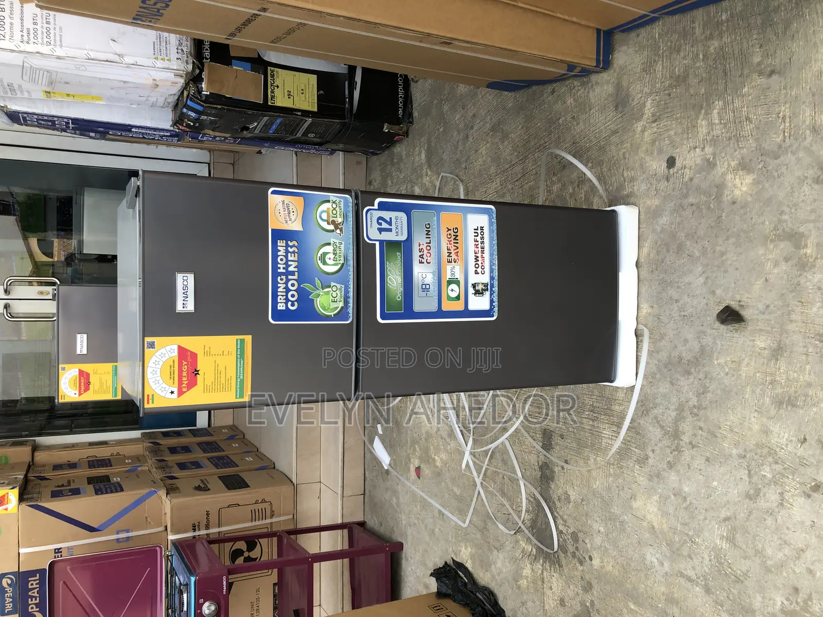 118 Liters Nasco Double Door Top Freezer Fridge Available