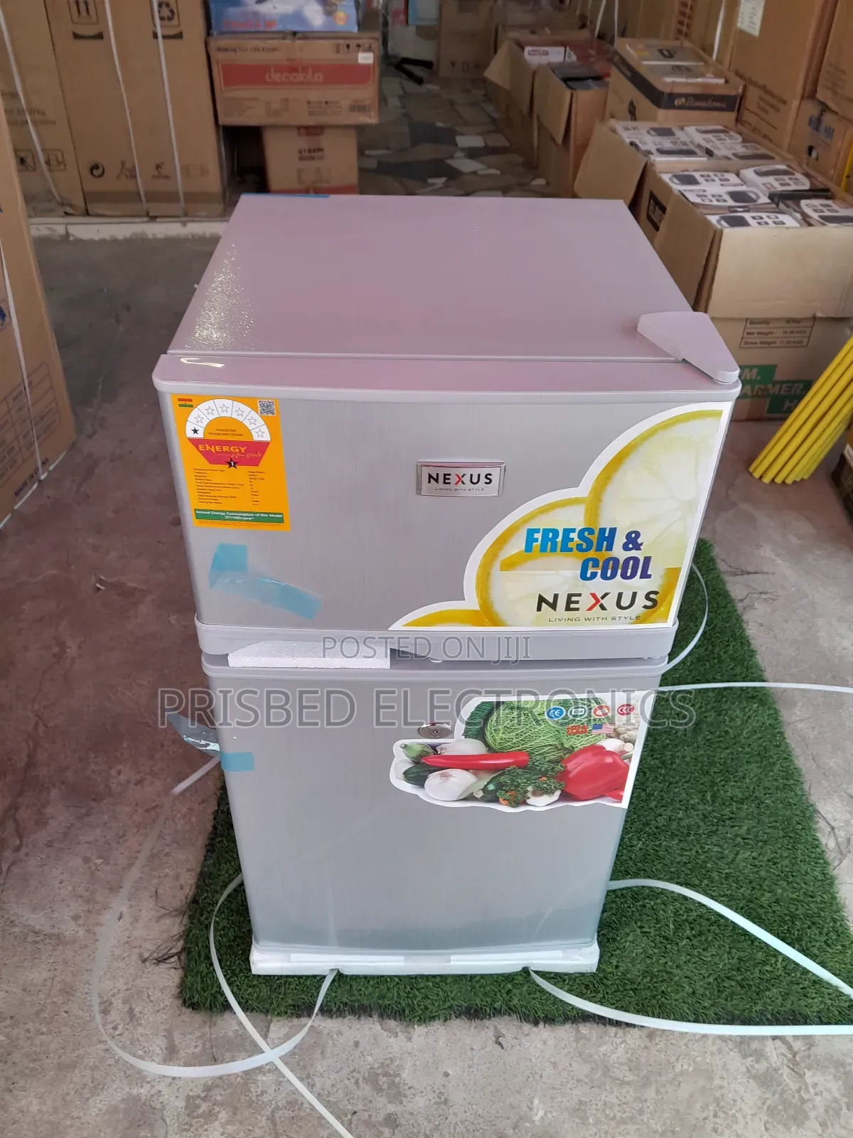 Nexus Table Top Double Door 80 Litres Top Freezer