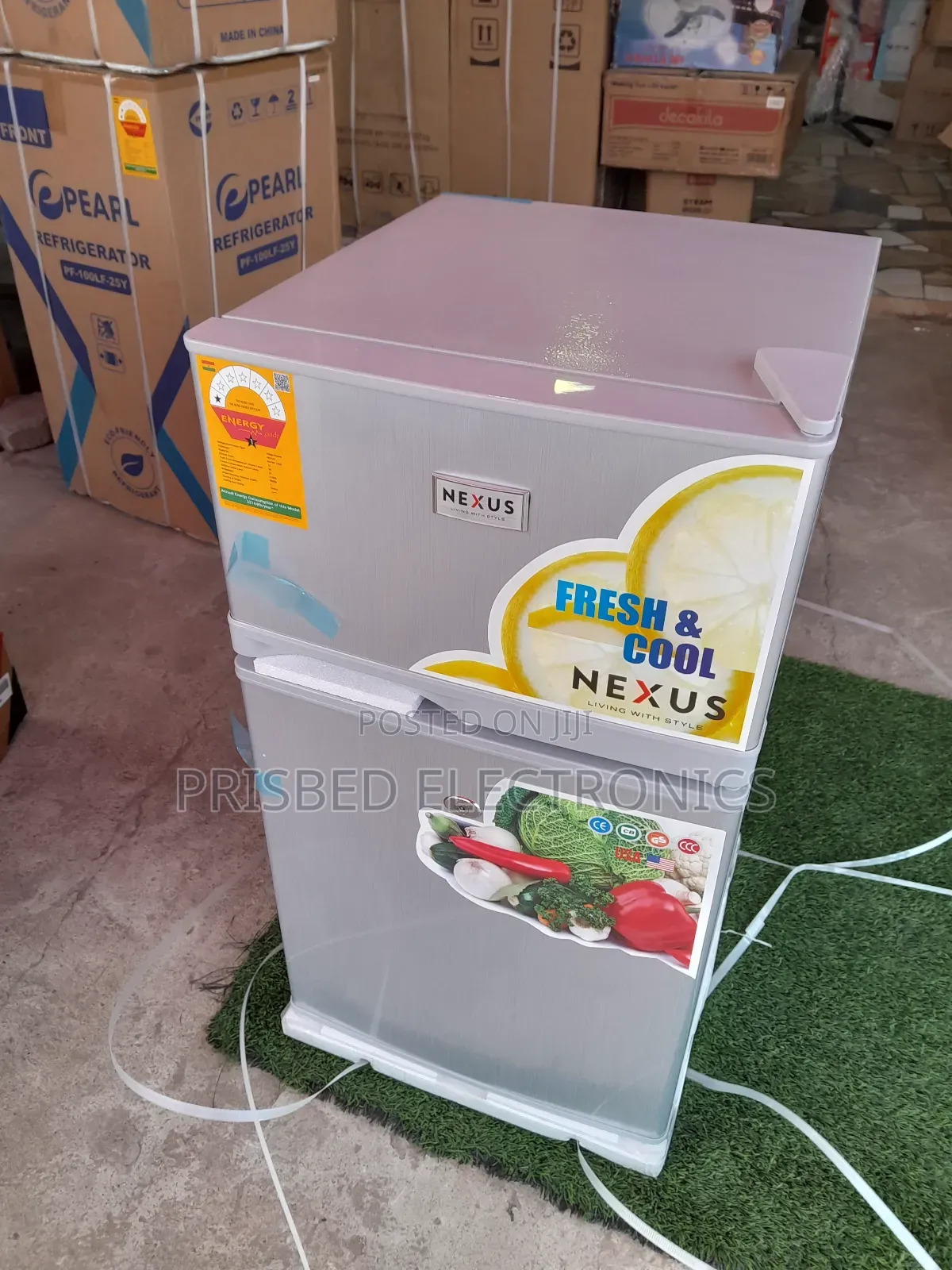 Nexus Table Top Double Door 80 Litres Top Freezer