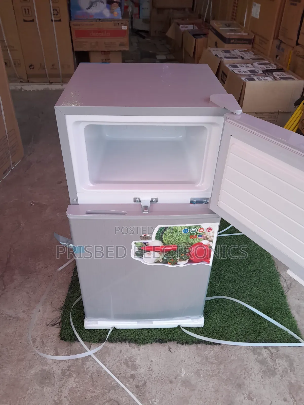 Nexus Table Top Double Door 80 Litres Top Freezer