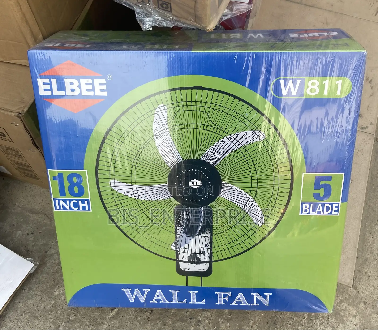 Elbee 18 Inch Wall Fan