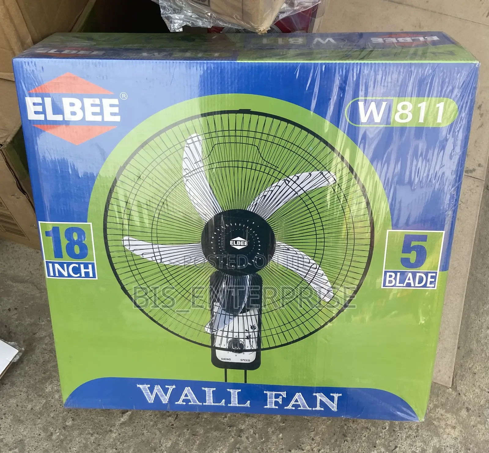 Elbee 18 Inch Wall Fan
