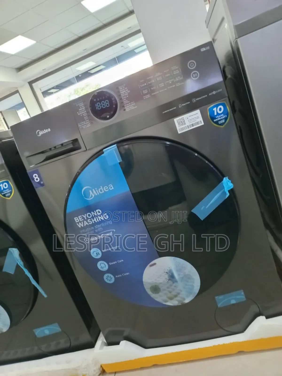 Media 10kg Front Load Washer - Easy to Use!