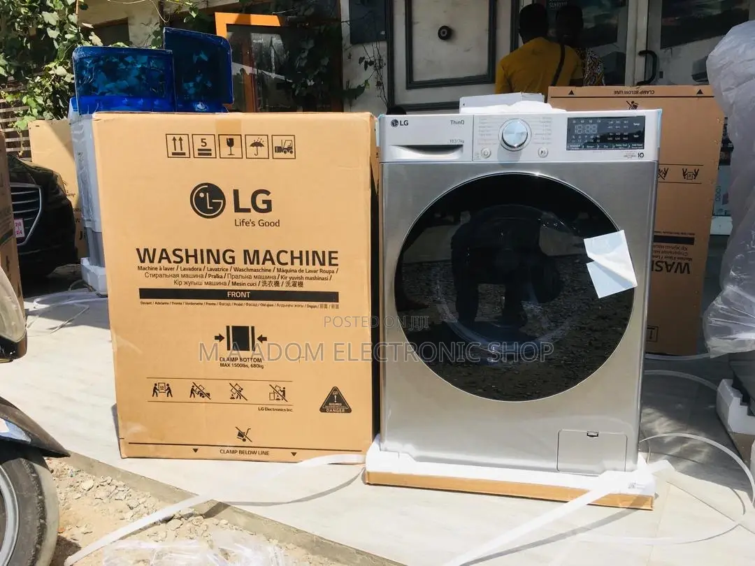 LG 10kg/5kg Combo:Smartthinqtm for Intelligent Laundry Care