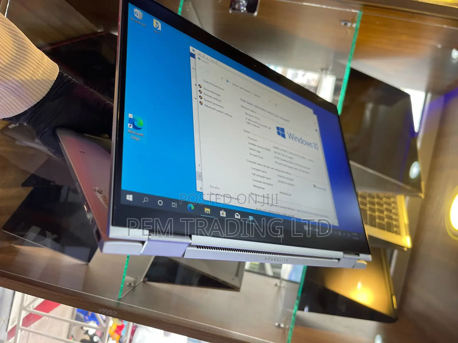 Laptop HP EliteBook X360 1030 G3 8GB Intel Core I7 SSD 256GB