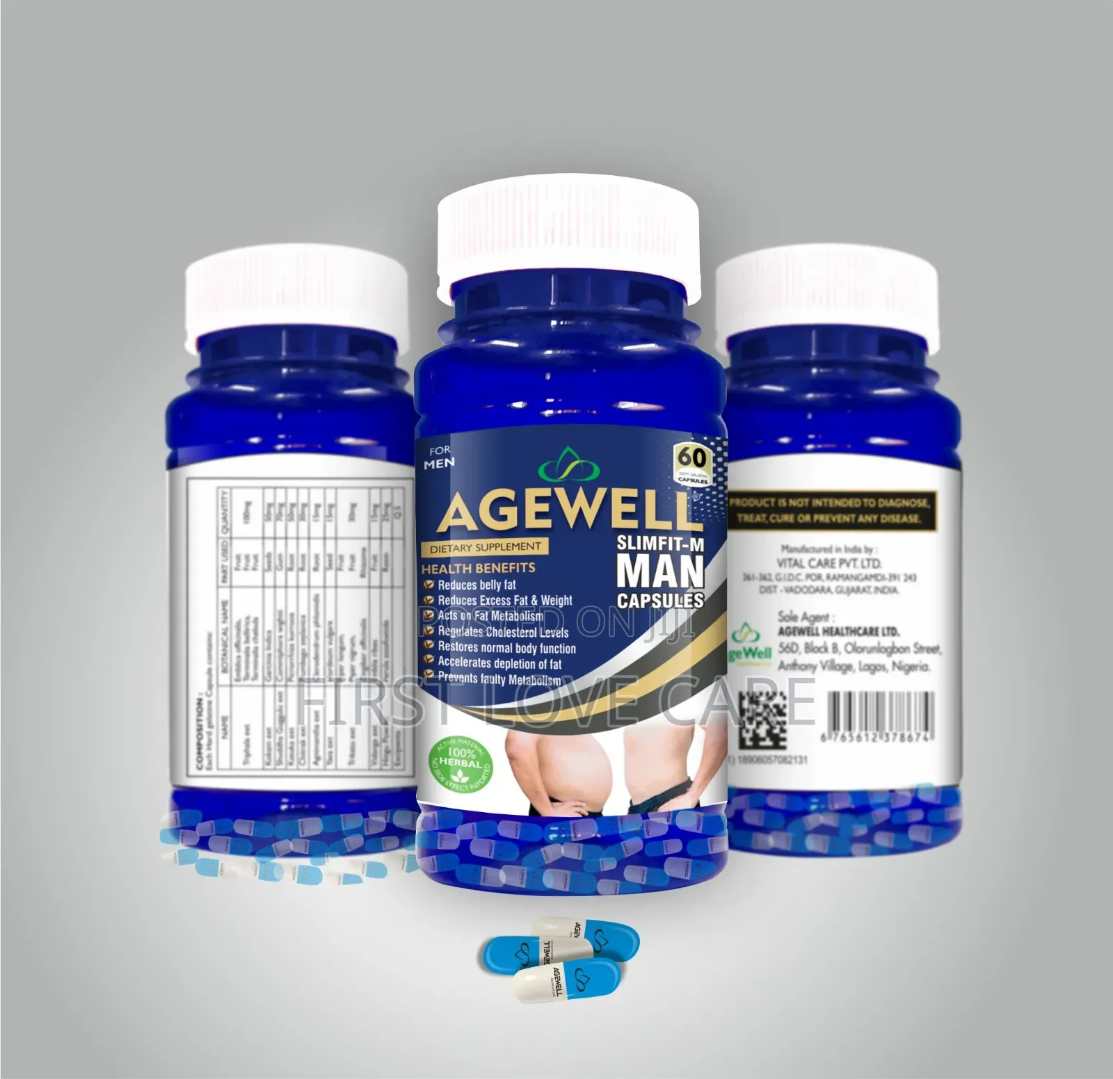 Age Well Slimfit -M Man Capsule