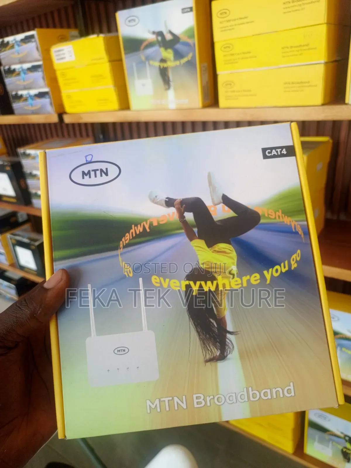 4g Sim Card Router 150mbps + Power Bank