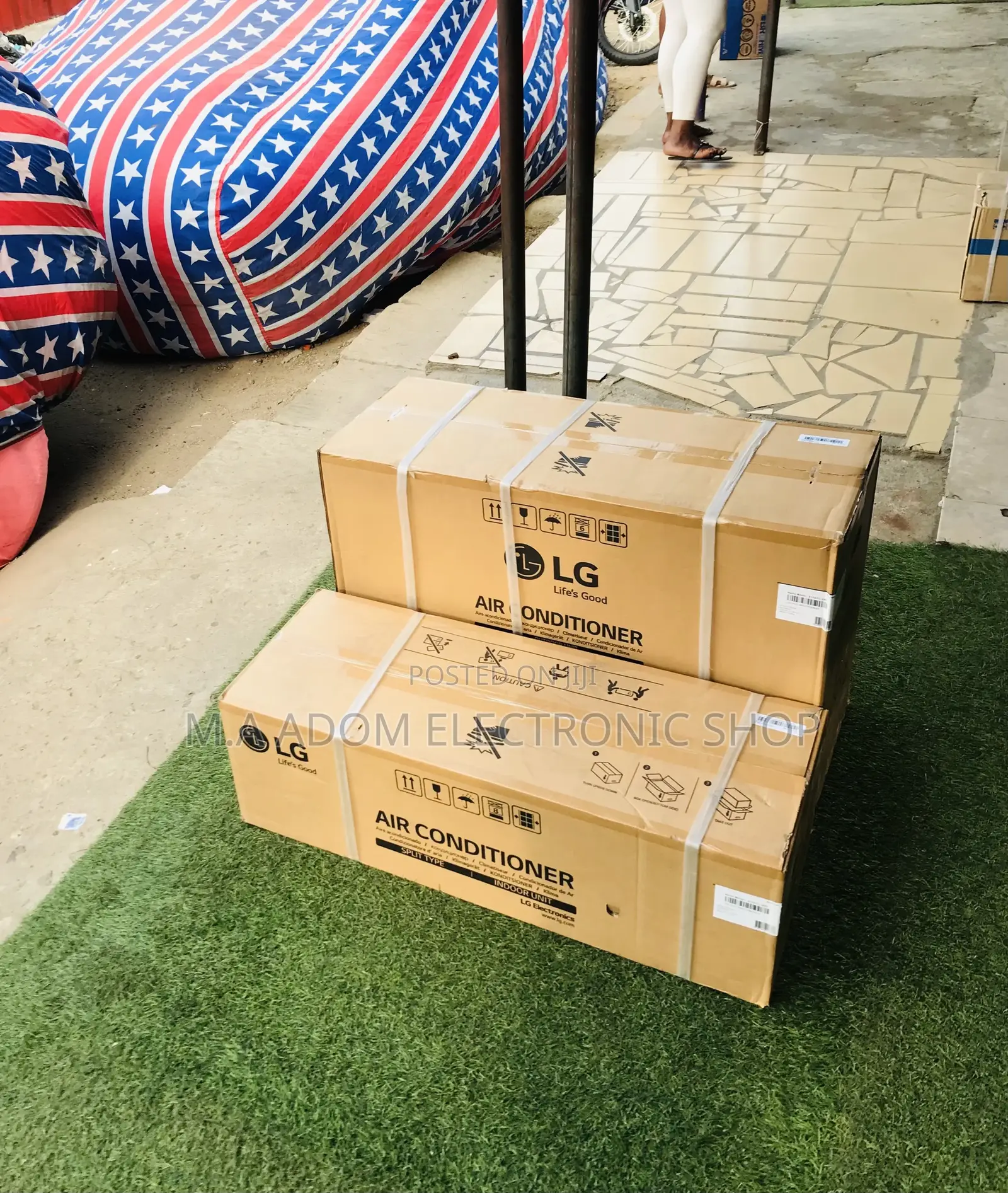 Super Chilling LG 2.0hp Non Inverter Ac(R410 Gas) 