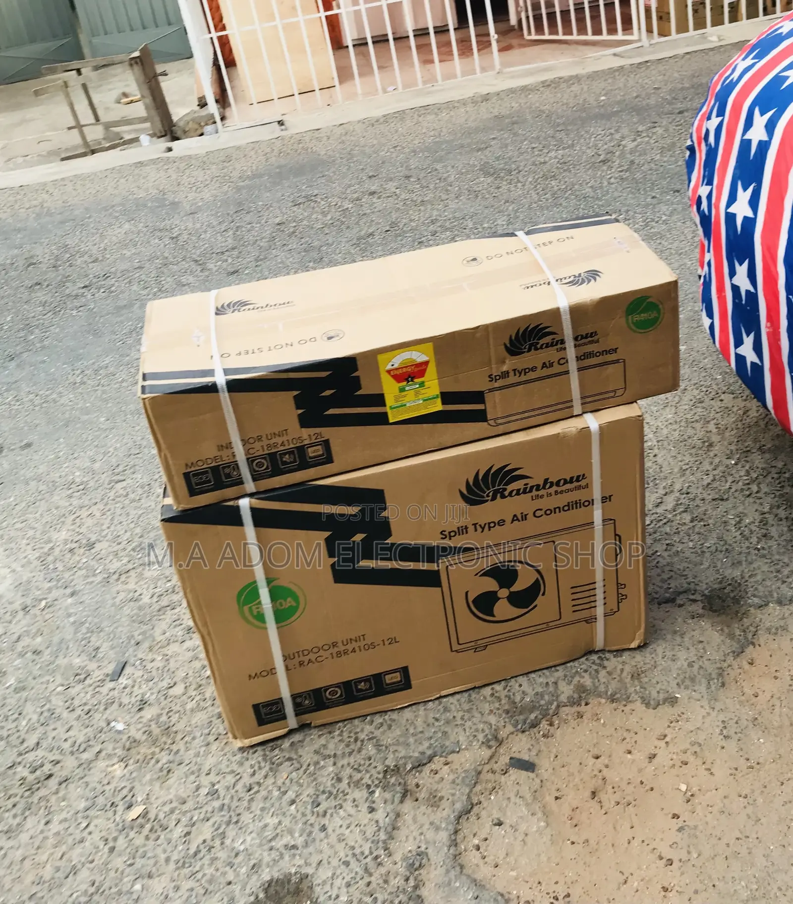 Long Lasting Rainbow 1.5hp Air Conditioner(R410 Ga) 