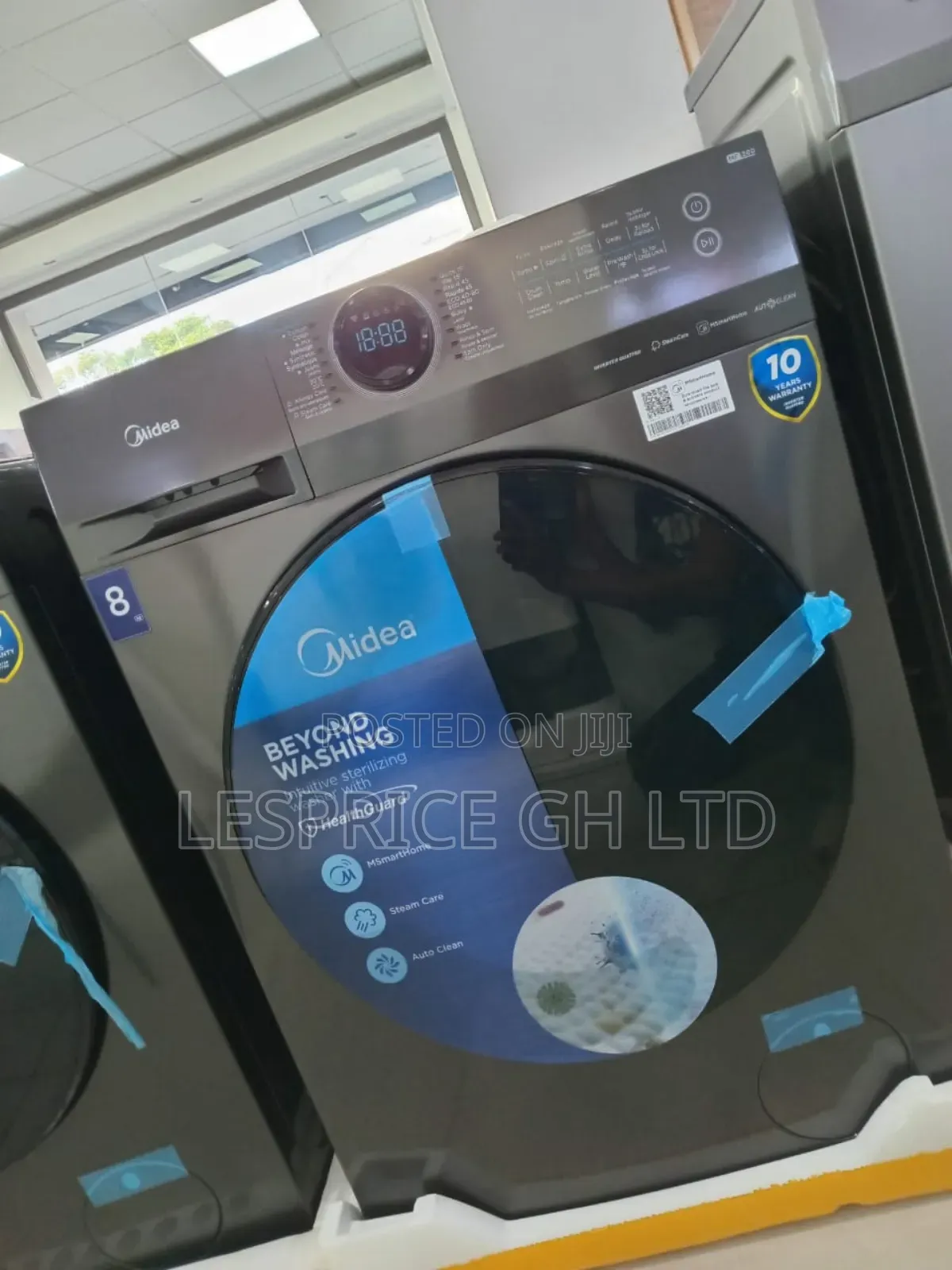 Media 10kg Washer: Large Load, Fast Cleaning!