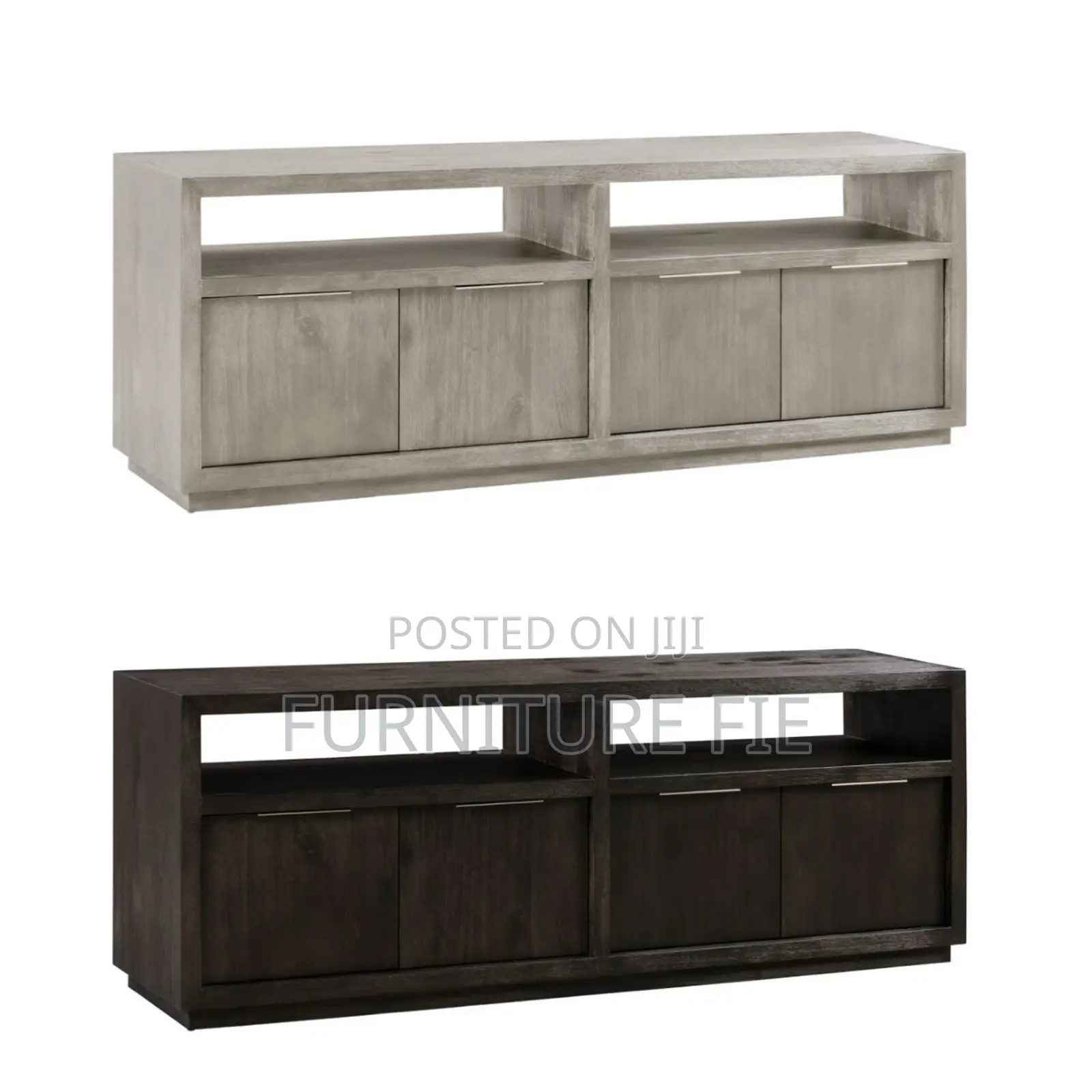 Tivie 74" Wood Entertainment Console From Macy’S